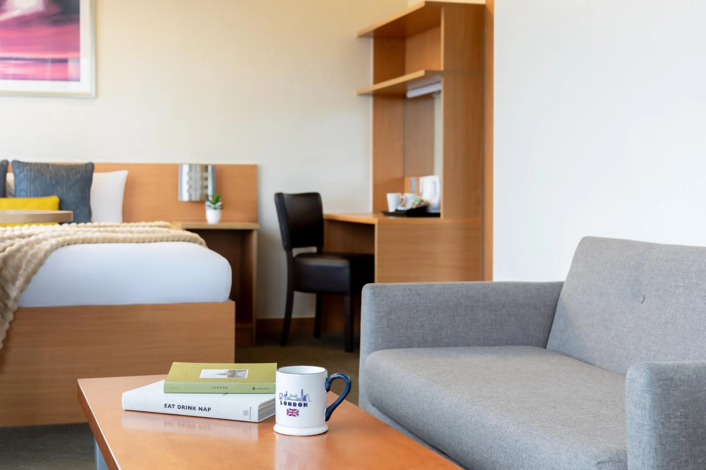 Decorative detail, Bed in STG Hotel Oxford Street - formerly St Giles London Hotel