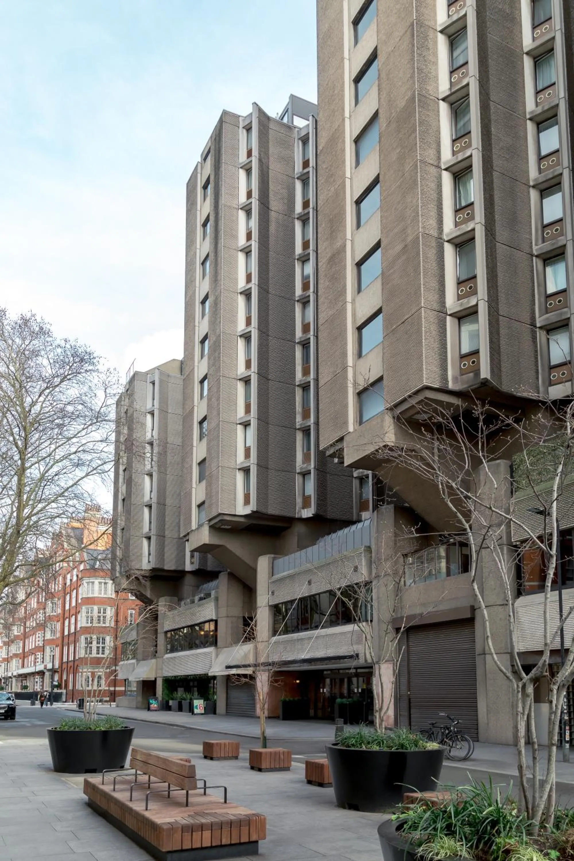 Property building in STG Hotel Oxford Street - formerly St Giles London Hotel