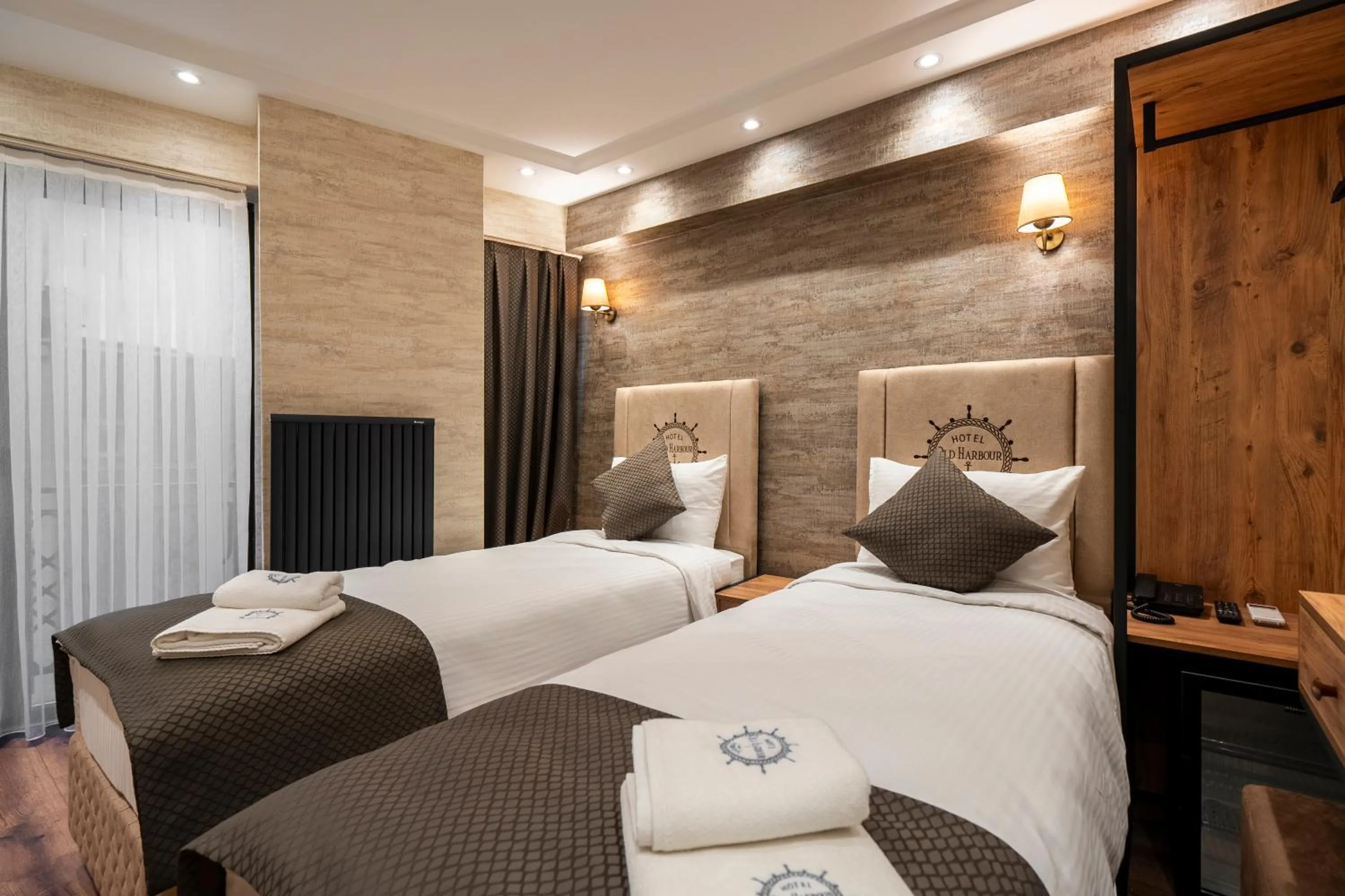 Bed in Old Harbour Hotel istanbul