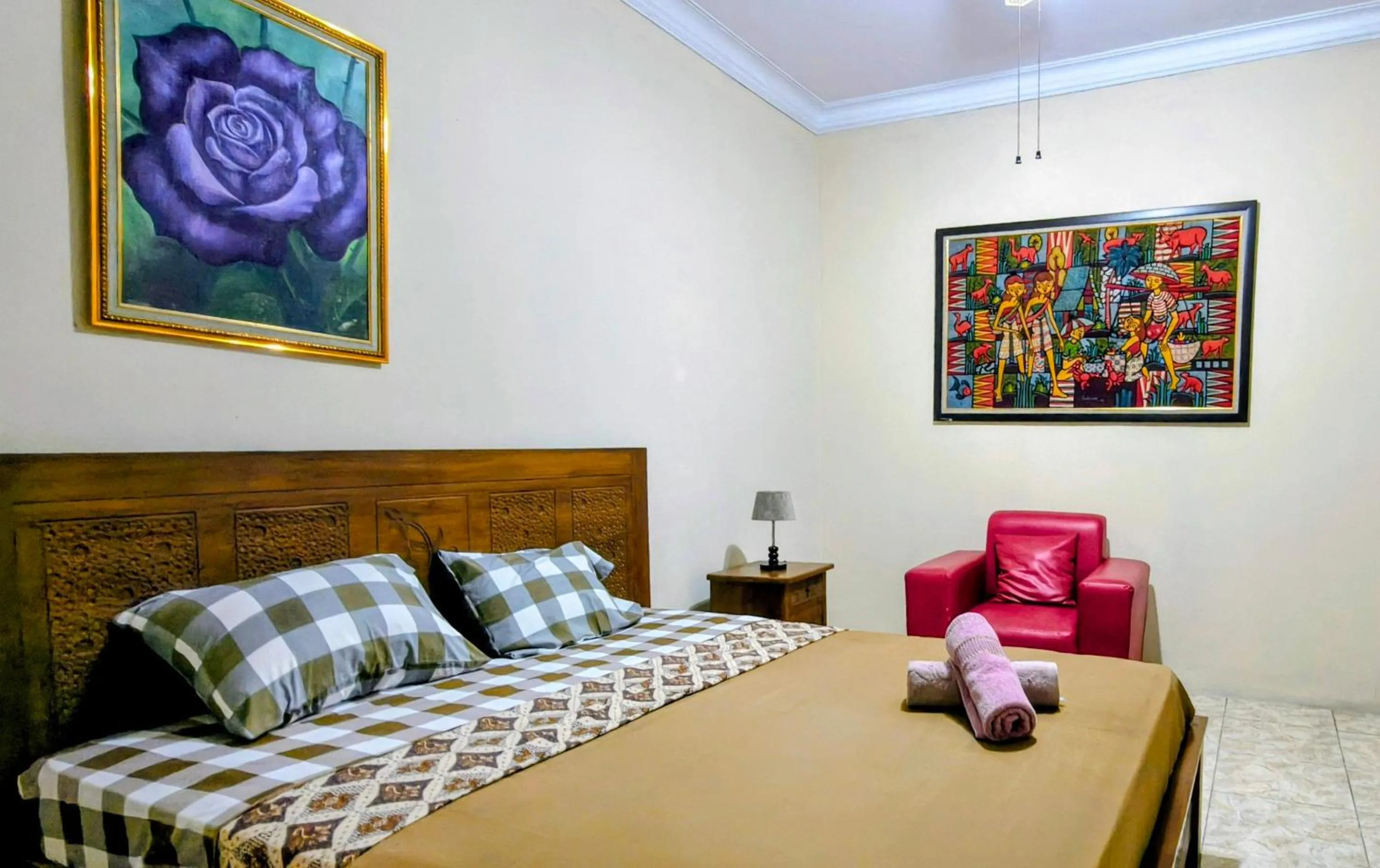 Bed in Ada Waktu Homestay