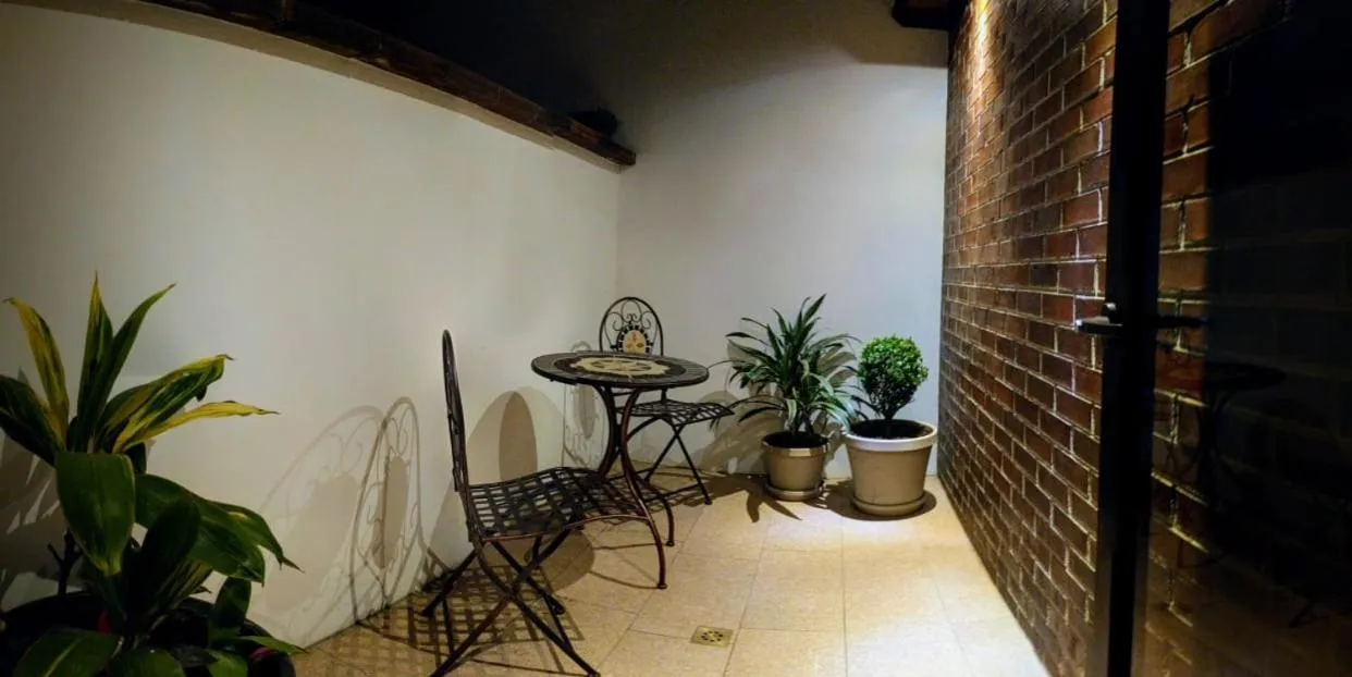 Patio in Hotel Posada de la Luna