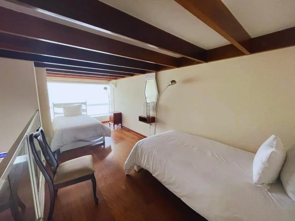 Bed in Atrium Miraflores Hotel