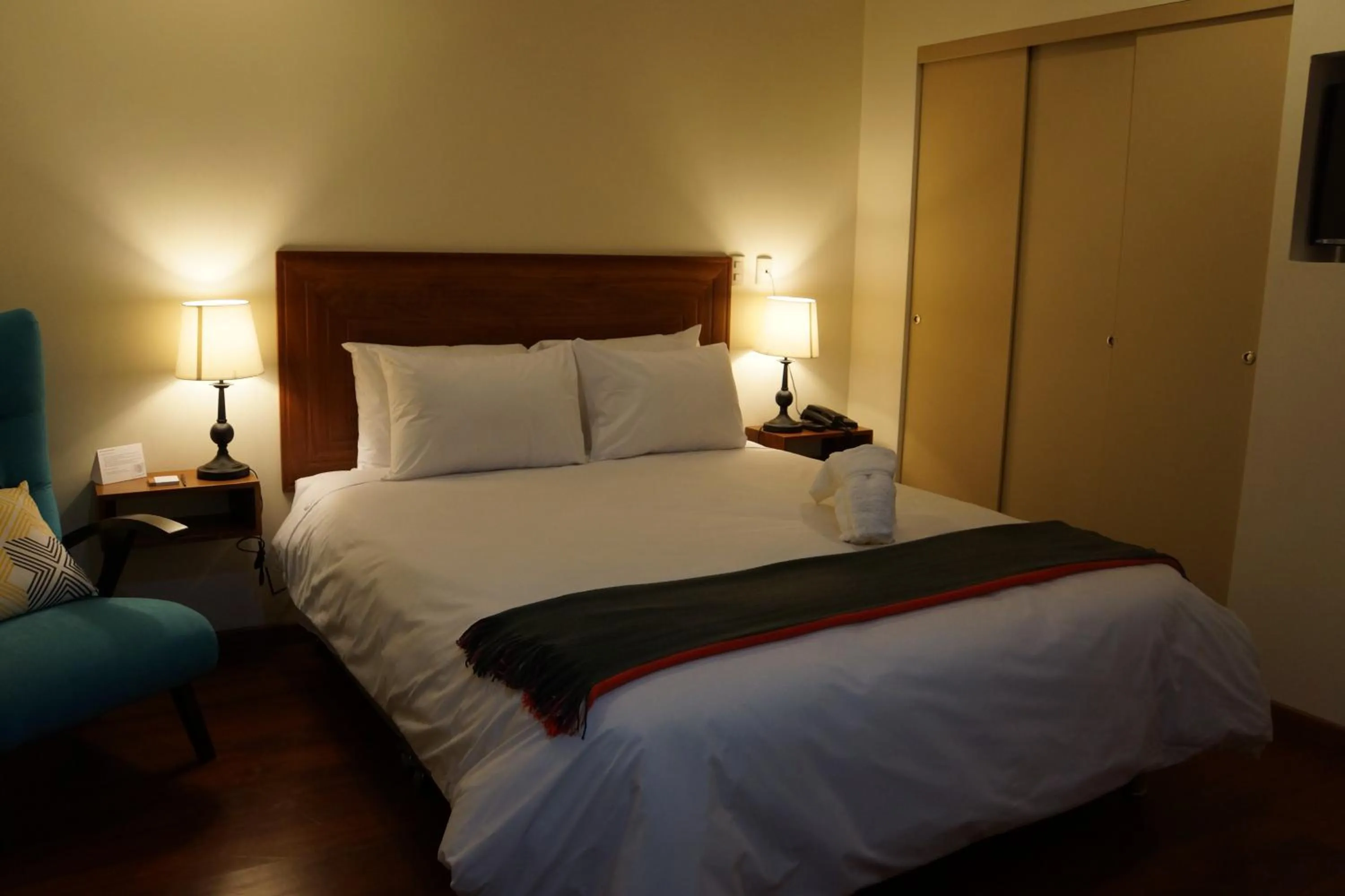 Bed in Atrium Miraflores Hotel