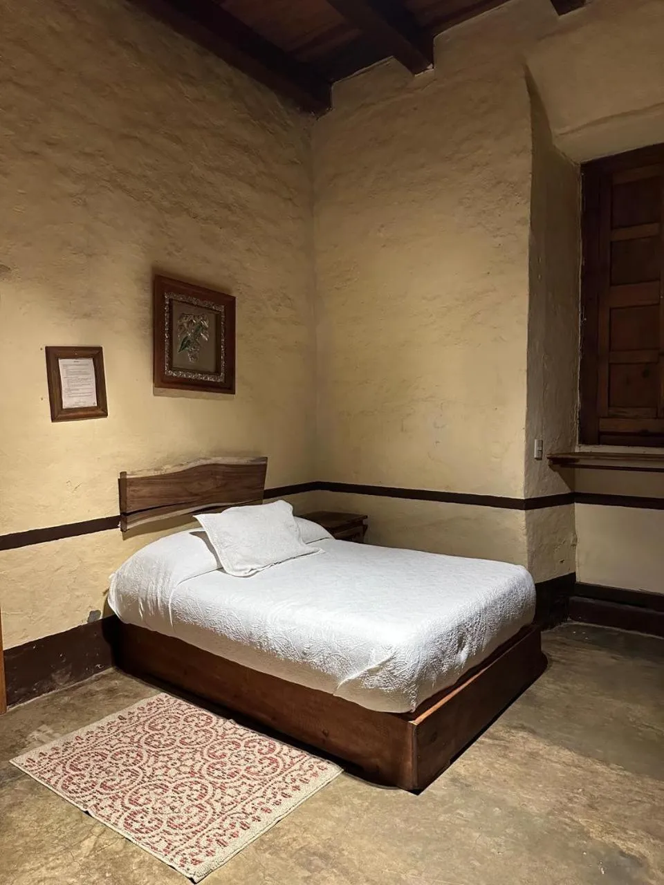 Bed in Hotel Quinta Angelica