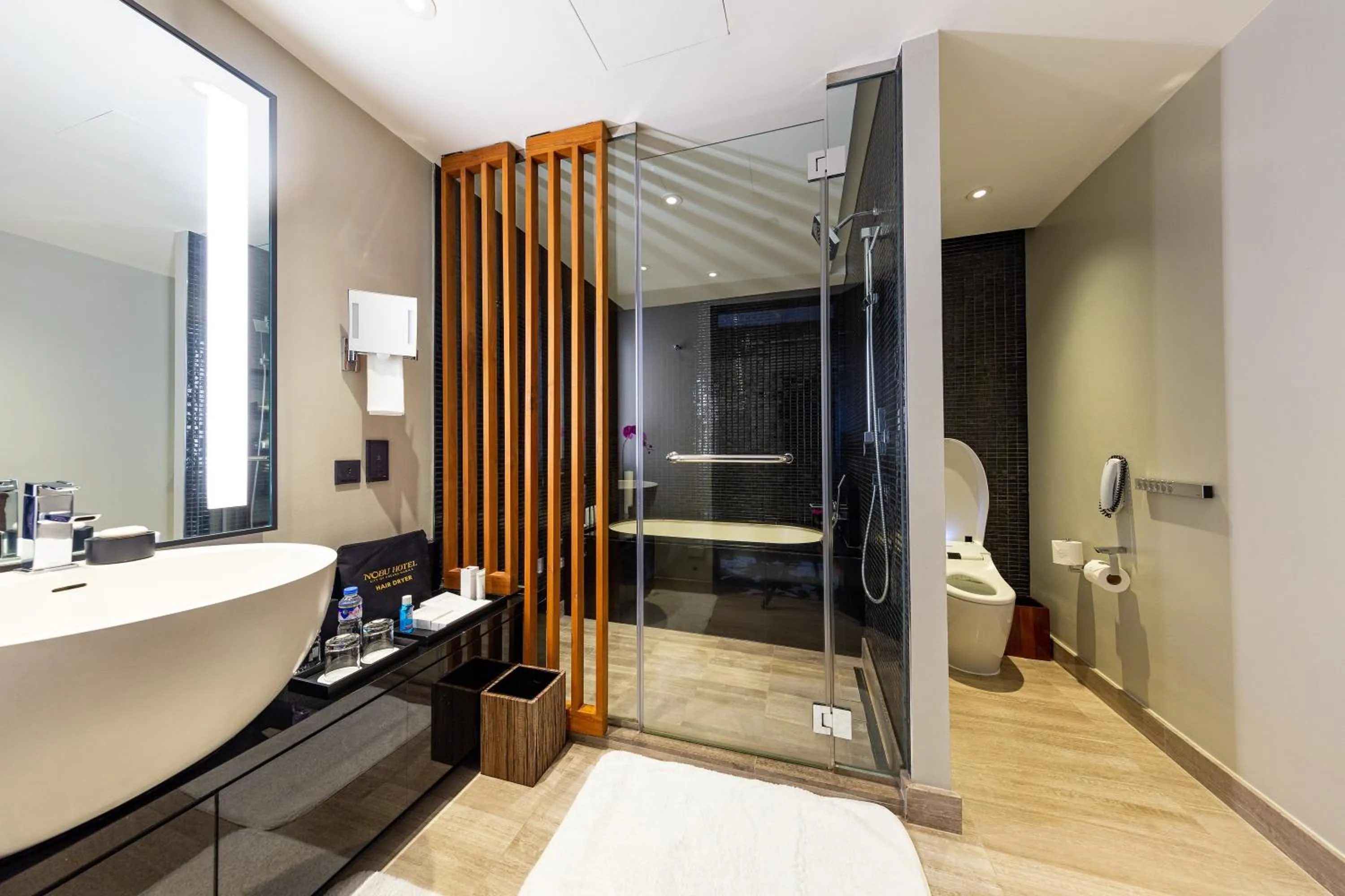 Bathroom in City of Dreams - Nobu Hotel Manila