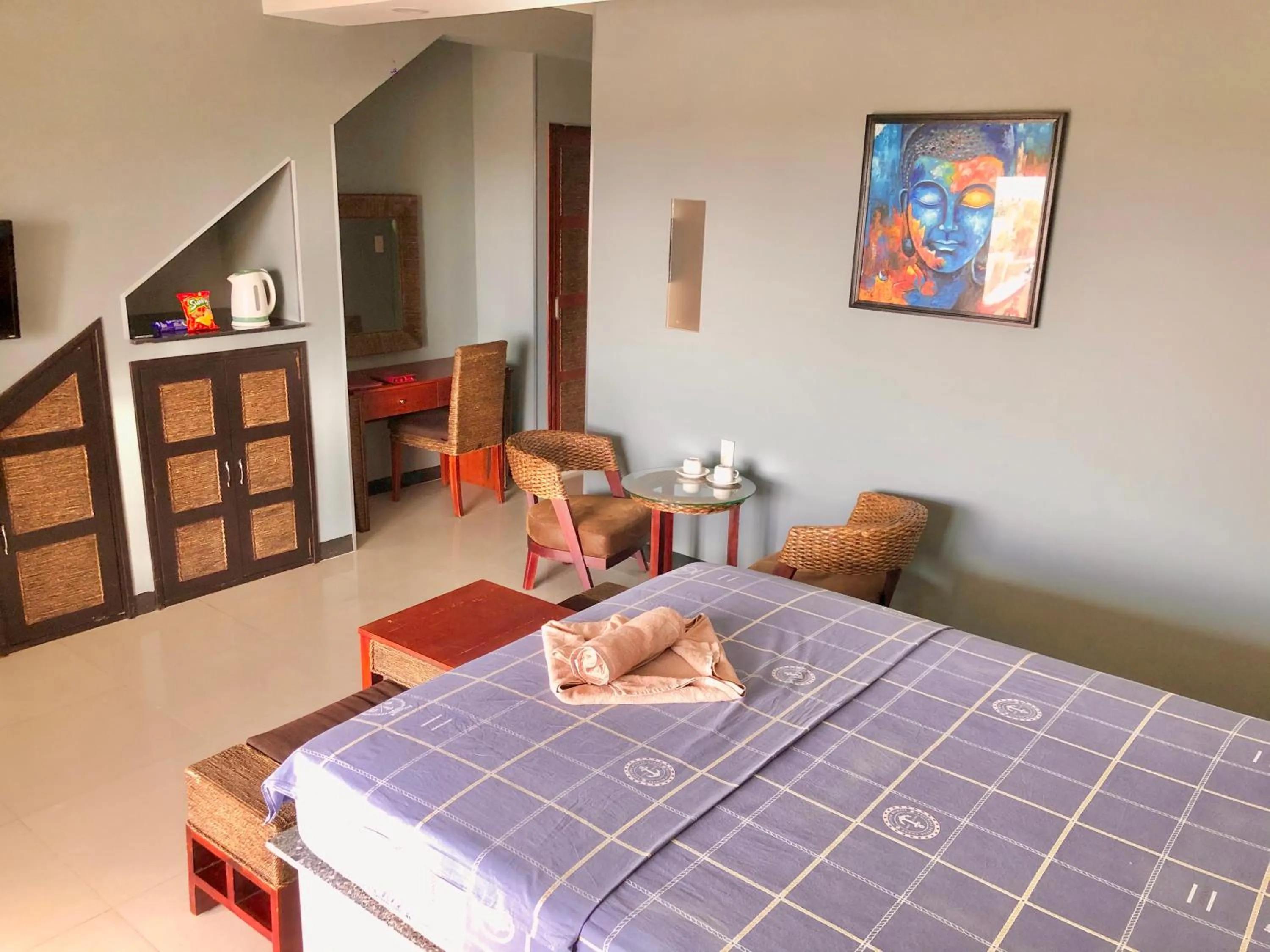 Photo of the whole room, Bed in Mui Ne Hills Bliss Hotel