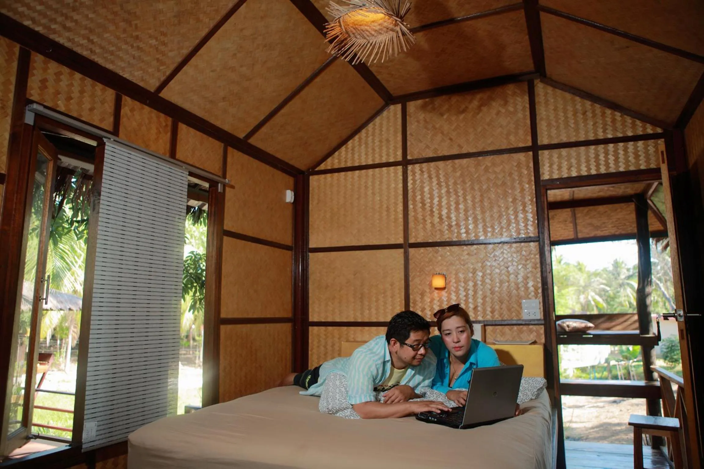 Bed in Phayam Garden View