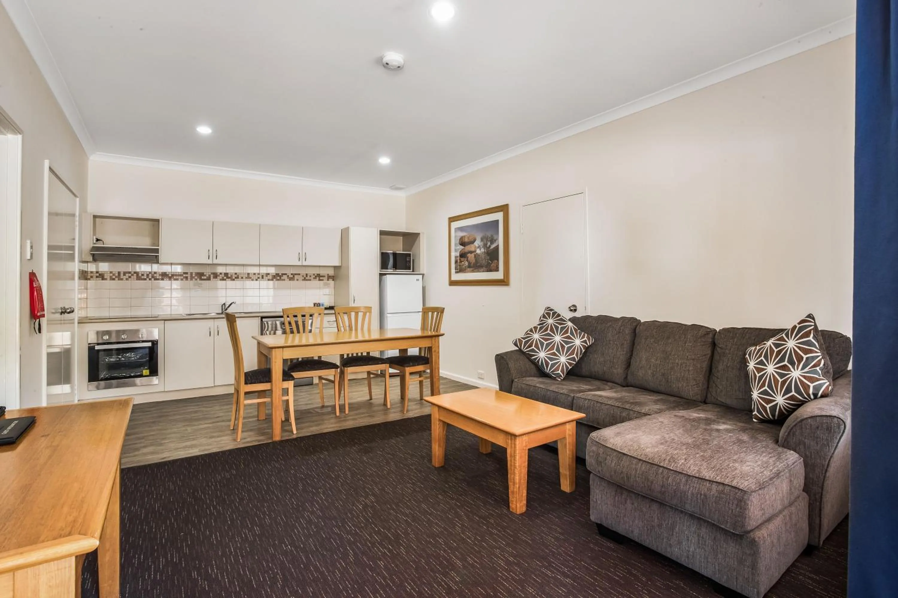 Kitchen or kitchenette in Karratha Central Apartments