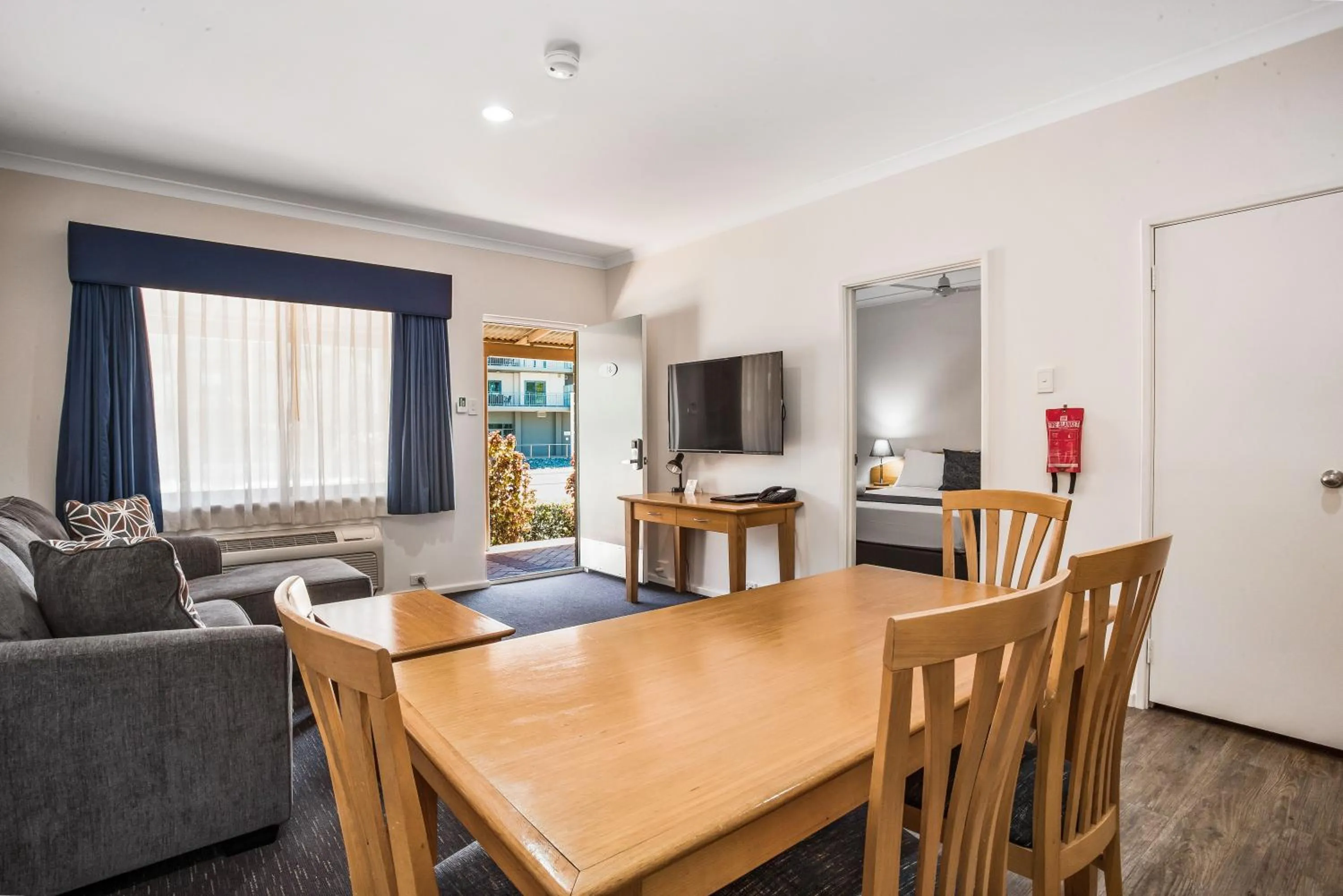 Living room in Karratha Central Apartments