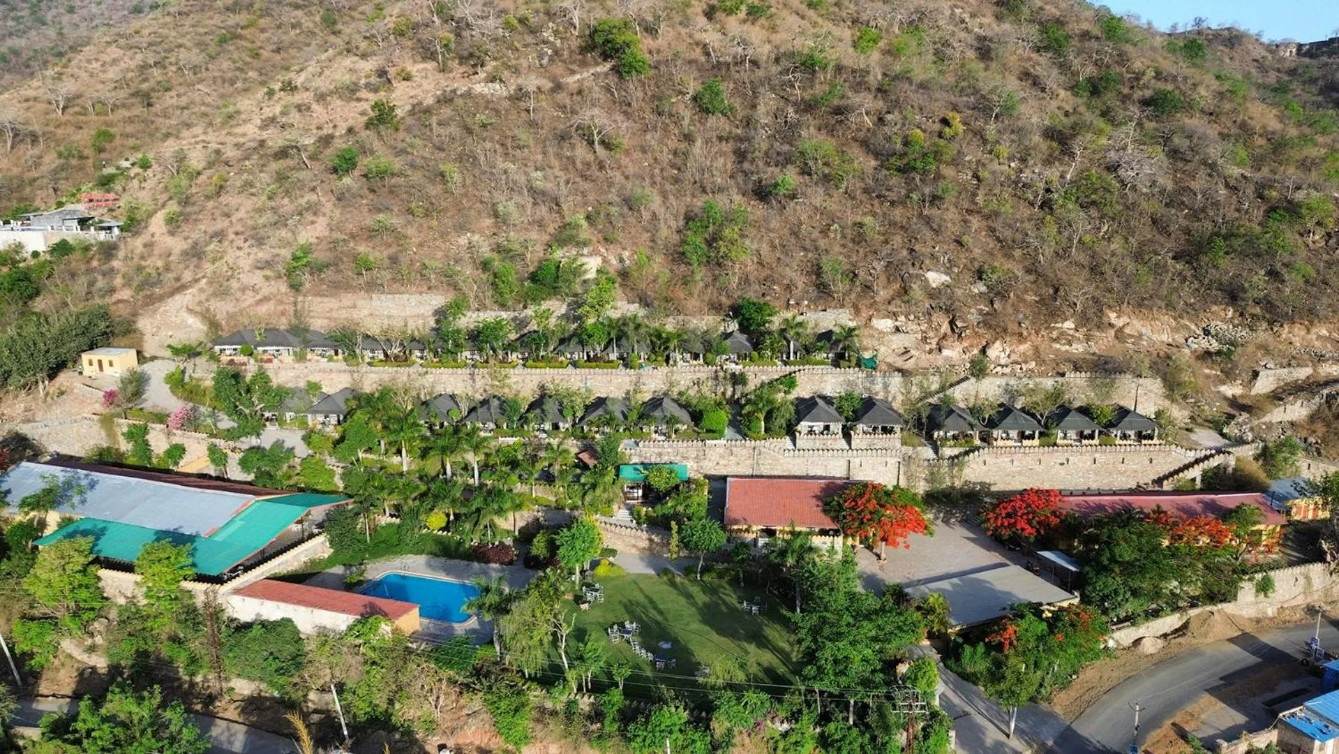 View (from property/room) in Kumbhalgarh Safari Camp by Trulyy