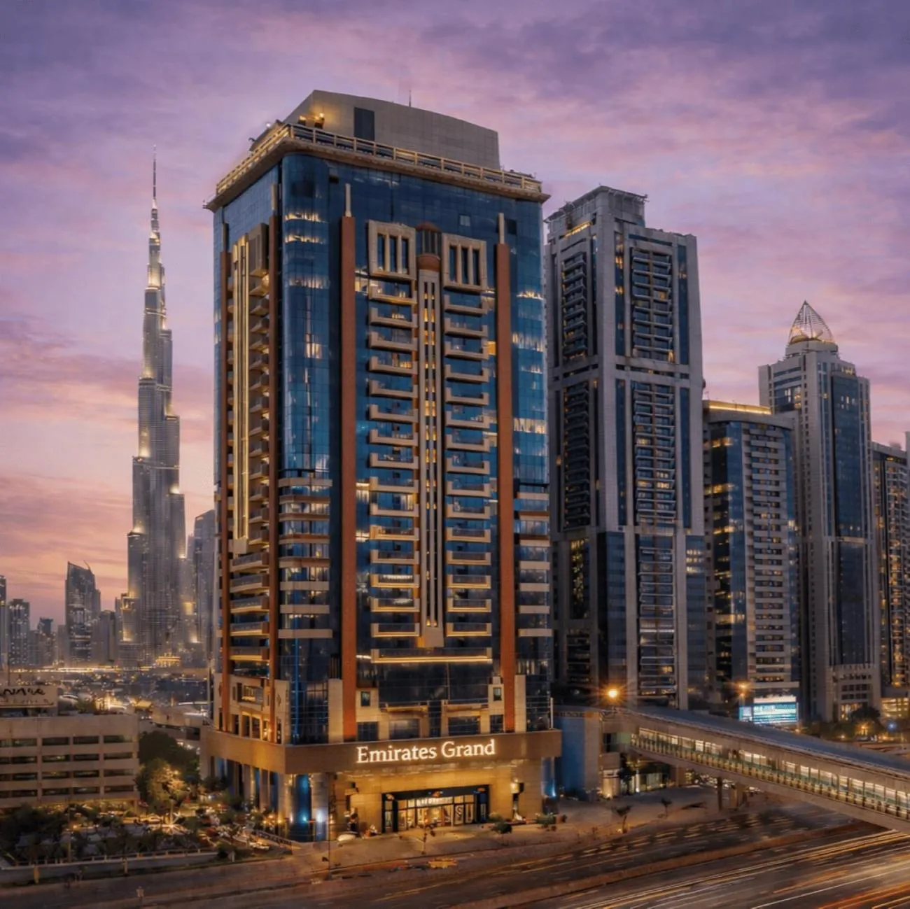 Property building in Emirates Grand Hotel