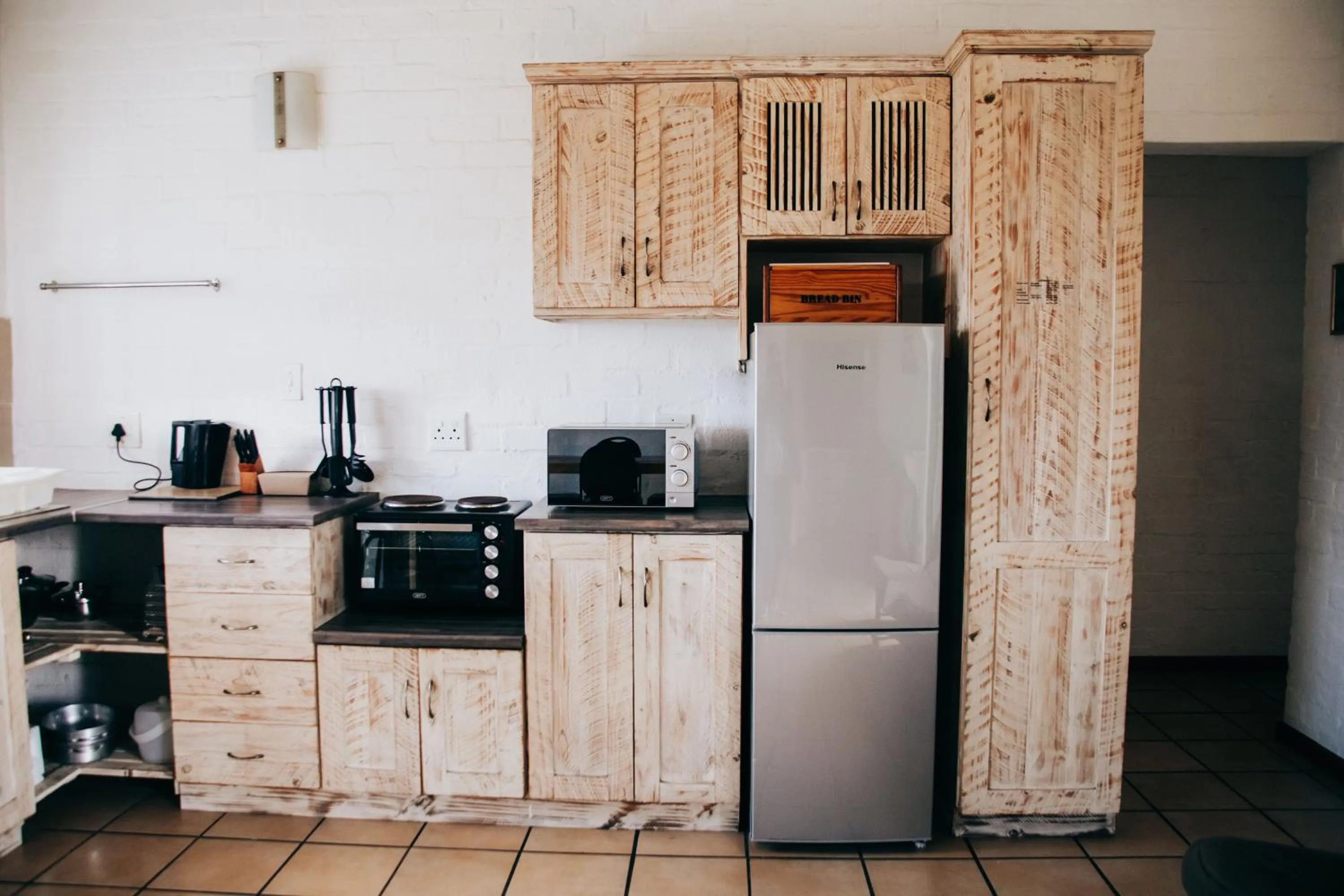 kitchen in Riviera Hotel & Chalets
