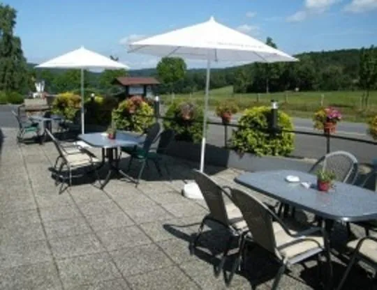 Balcony/Terrace in Waldhotel Dornröschenshöh