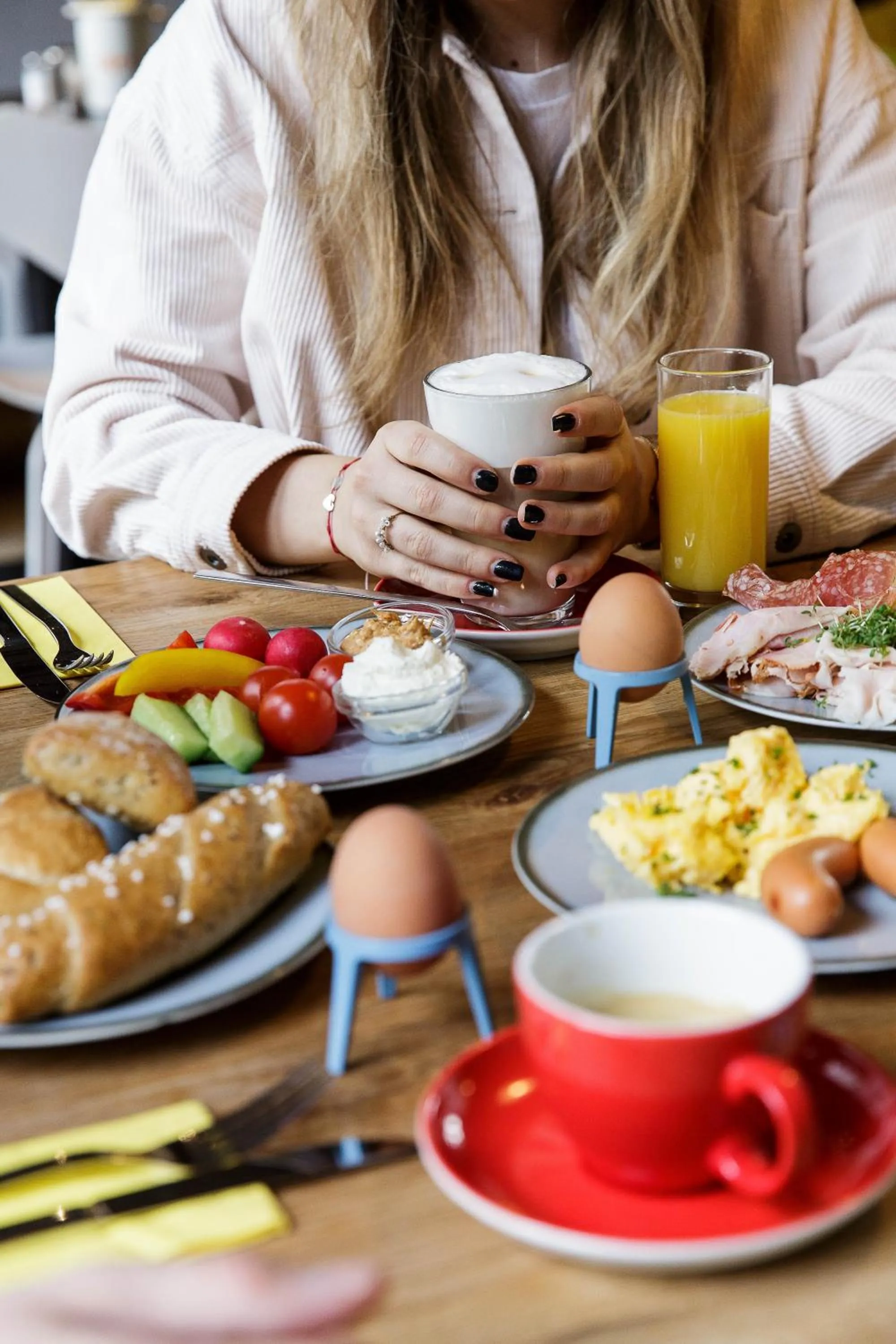 Restaurant/places to eat in Hotel Schani Wien Hauptbahnhof