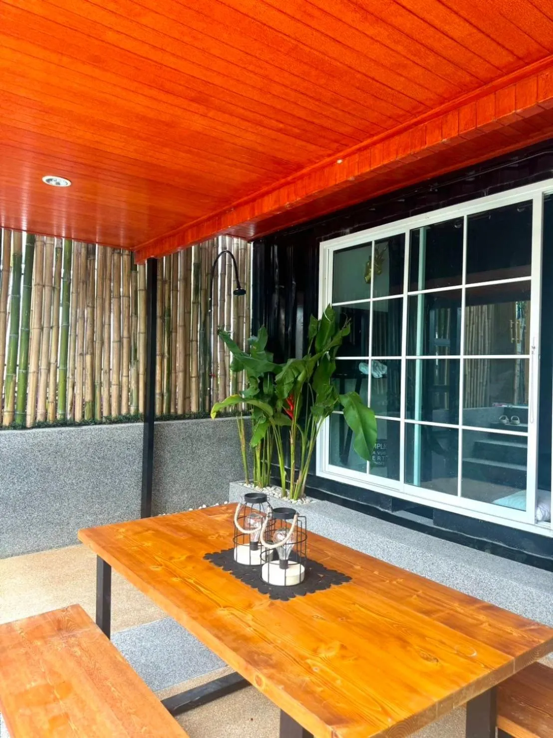 Seating area in R resident resort