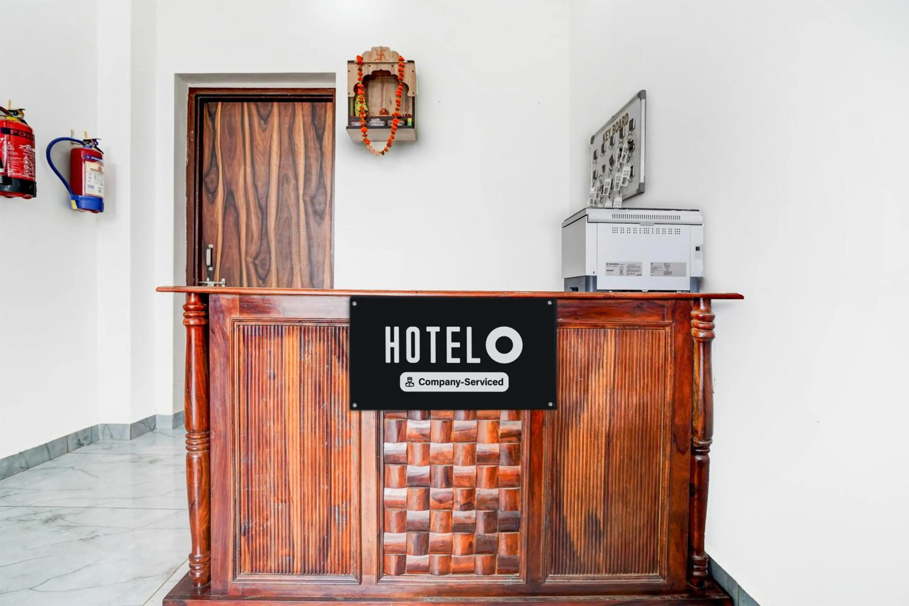 Lobby or reception in Super Hotel O Mehta College And Institute Of Technology Formerly Lara Heritage