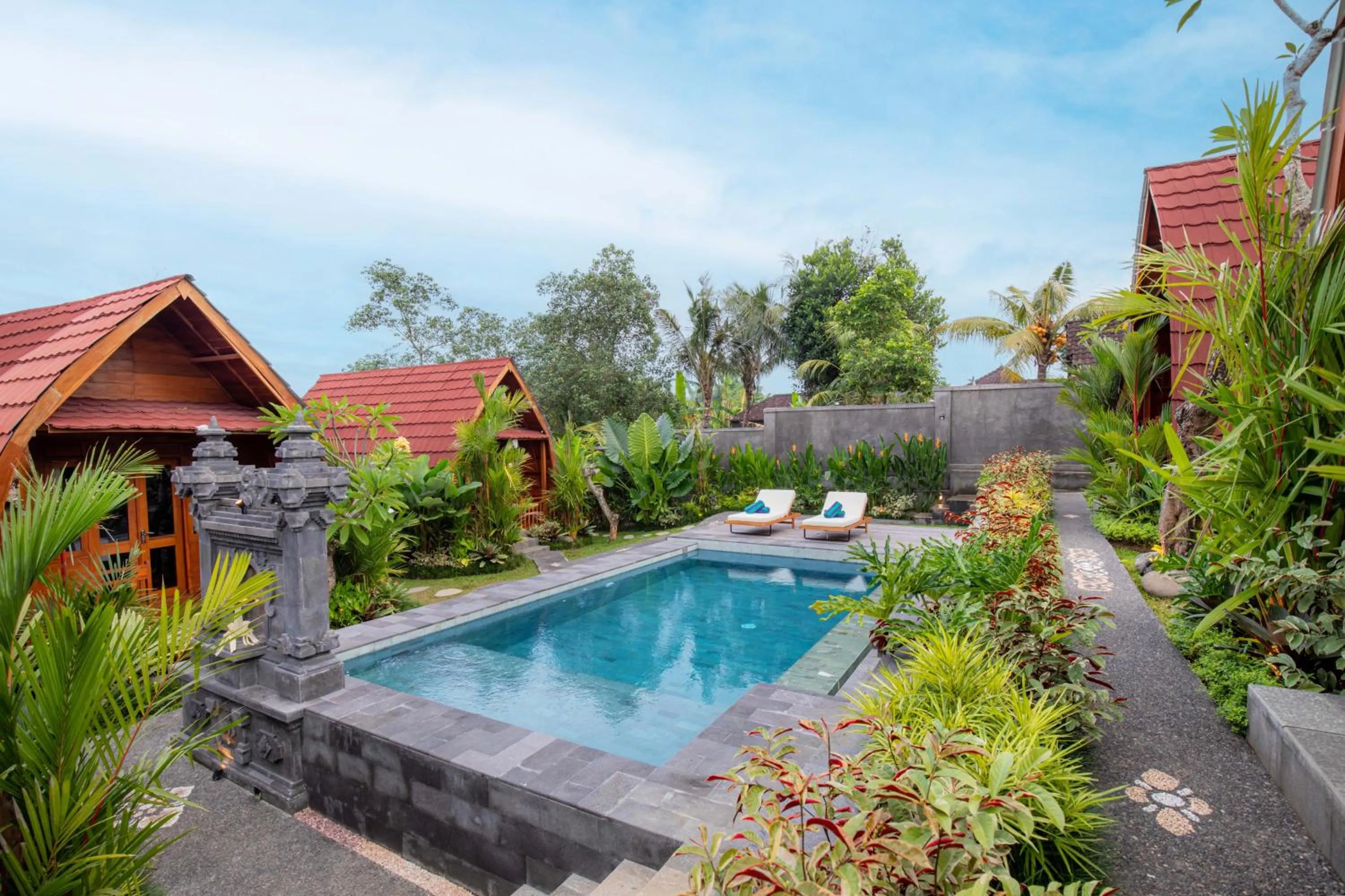 Garden in Puri Arsa Bali