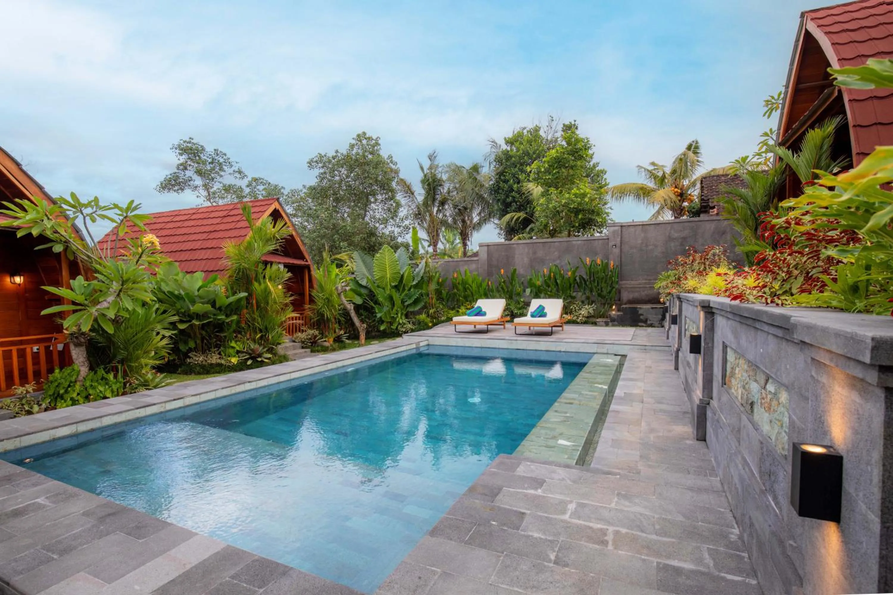 Natural landscape in Puri Arsa Bali