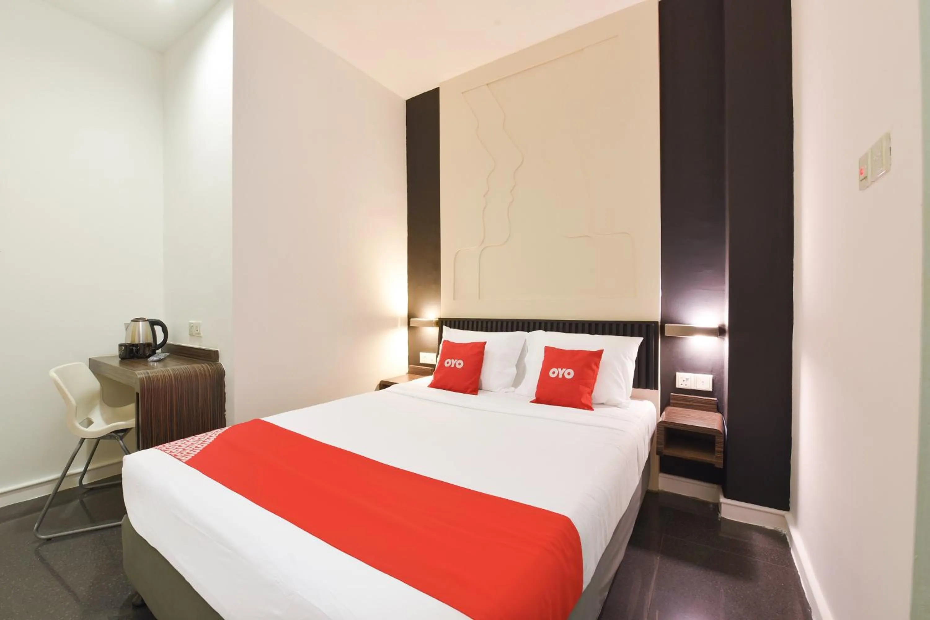 Bedroom, Bed in Hotel O Pollodium Chinatown