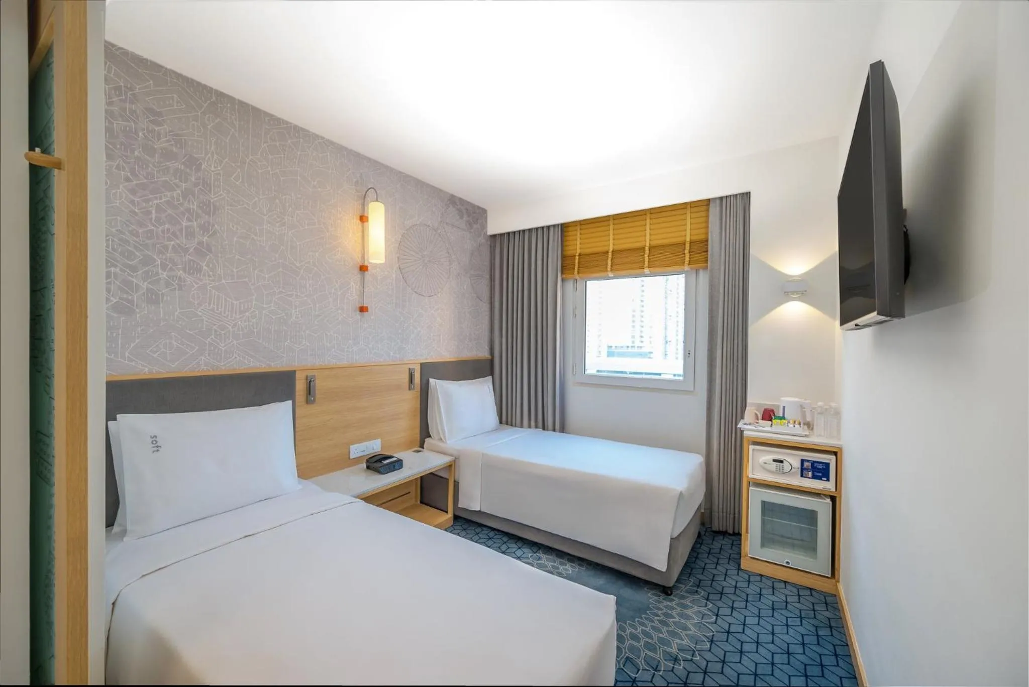 Photo of the whole room, Bed in Holiday Inn Express Kolkata New Town by IHG