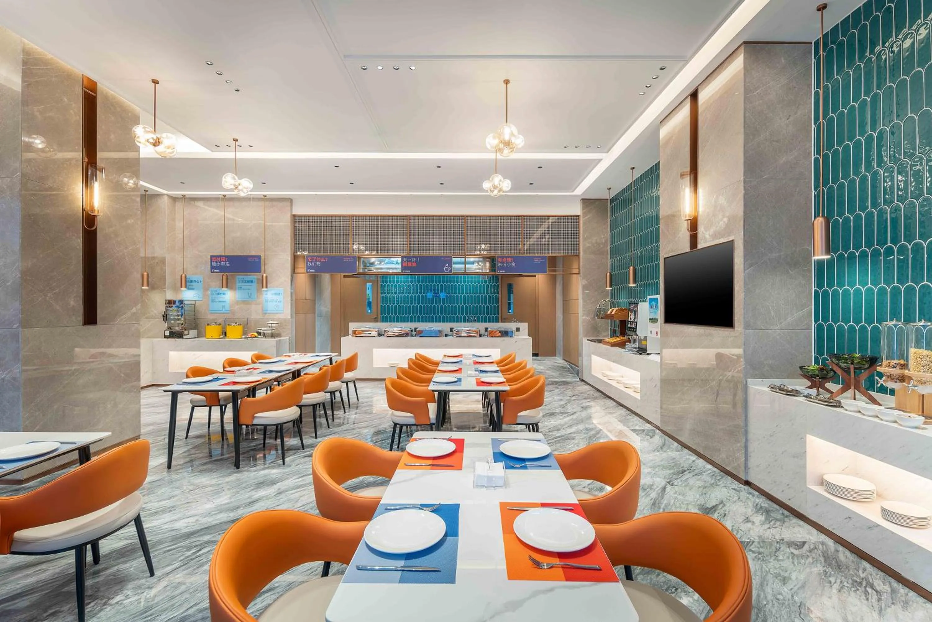 Restaurant/places to eat in Holiday Inn Express Chengdu Shuangliu Airport by IHG - Free shuttle bus from Shuangliu International Airport to hotel about 8 Minutes by car, Welcome drink