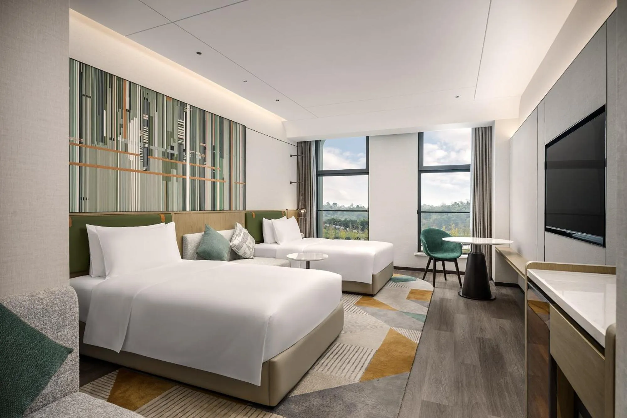 Bed in Holiday Inn Chongqing Science Hall by IHG