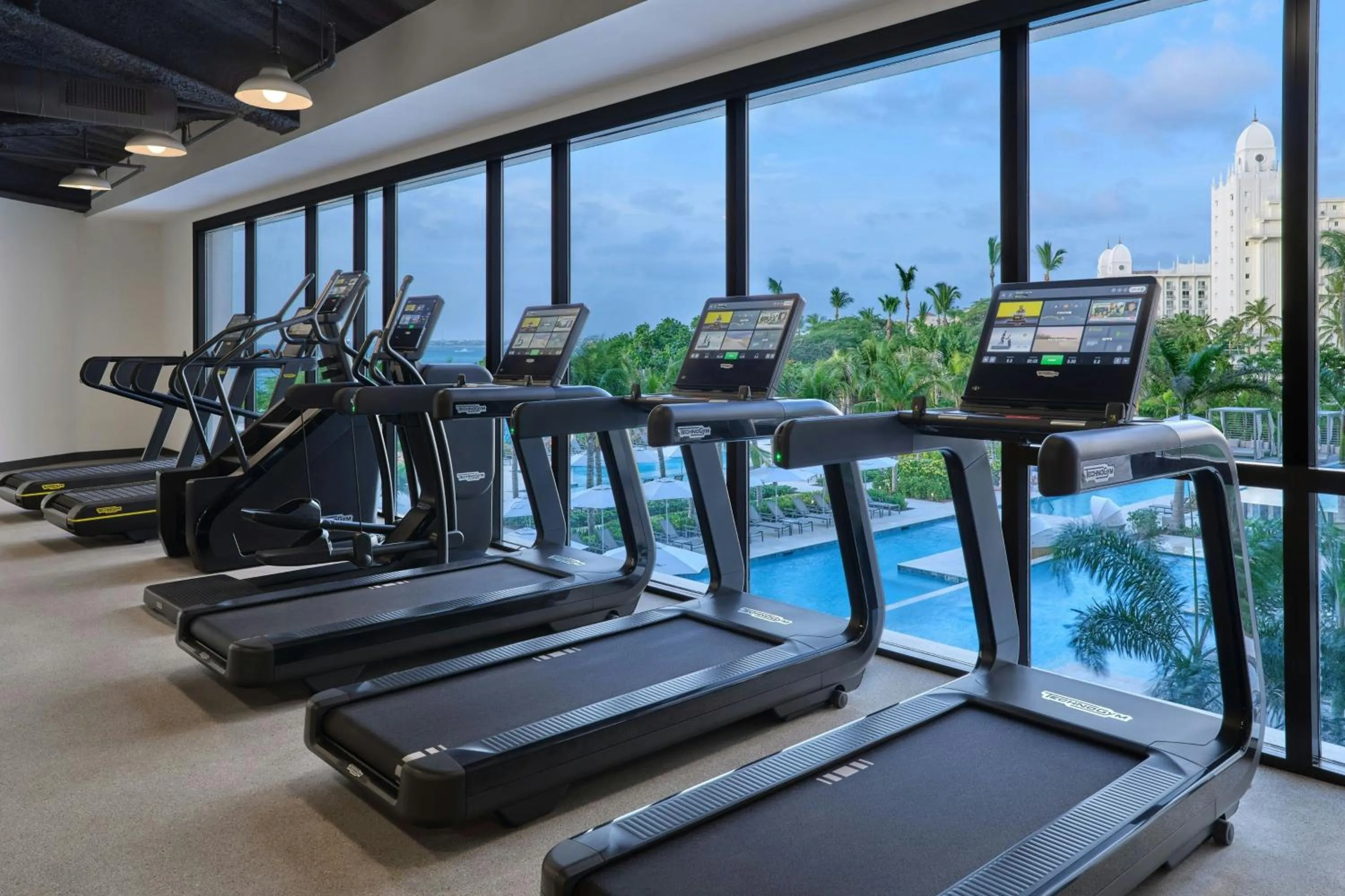 Fitness centre/facilities in The St. Regis Aruba Resort