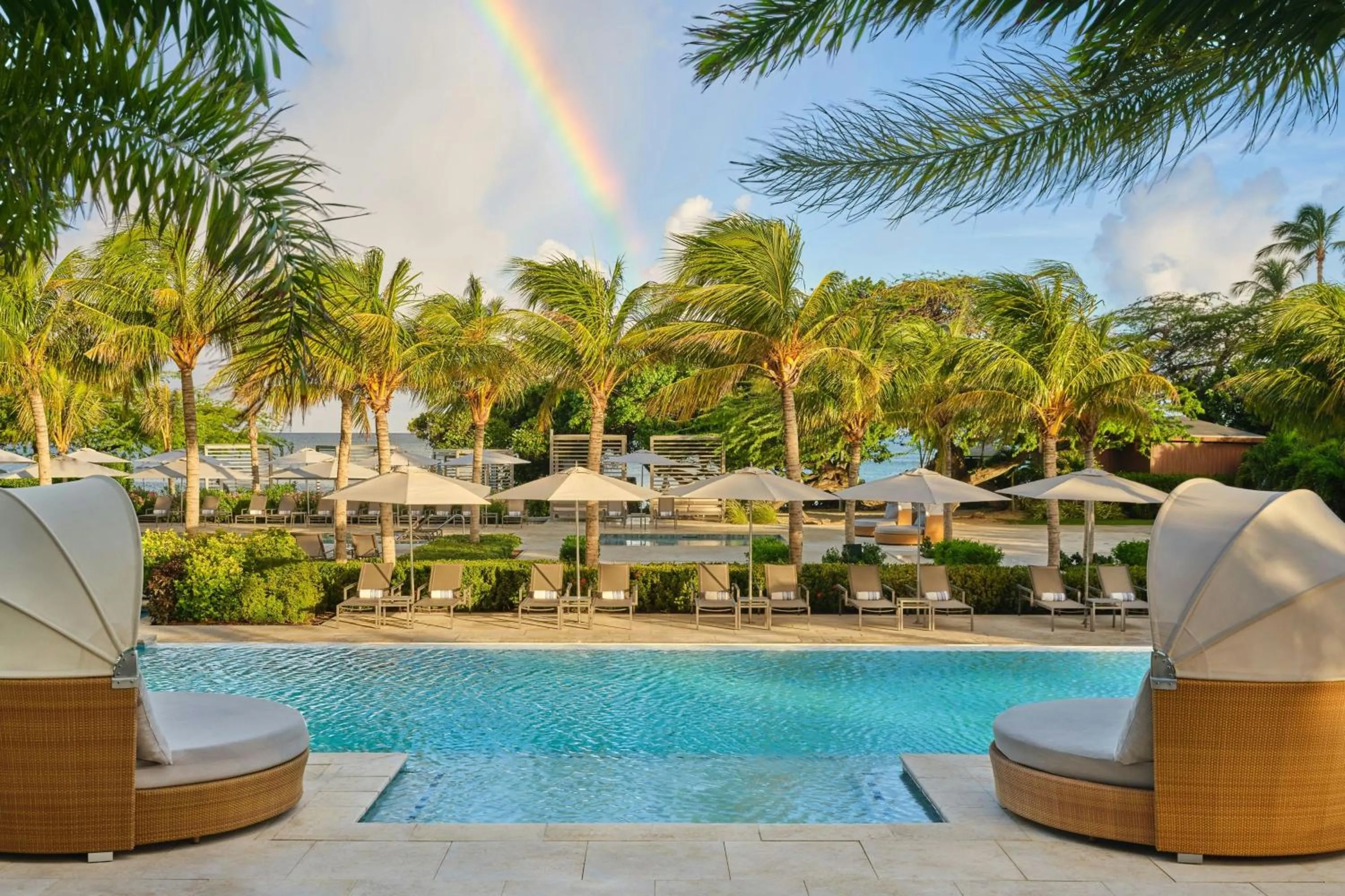 Swimming pool in The St. Regis Aruba Resort