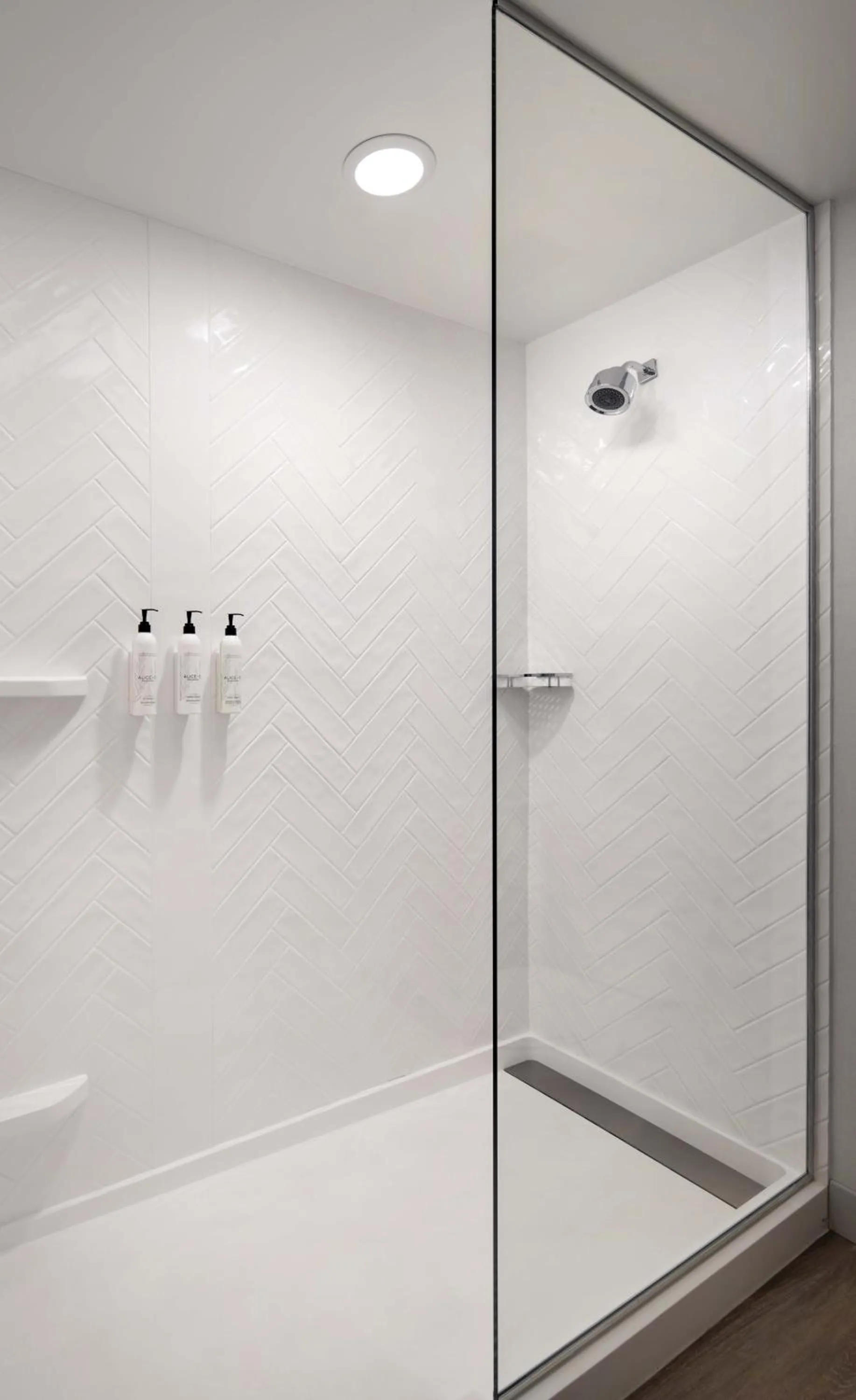 Shower in TownePlace Suites by Marriott Cincinnati Oakley