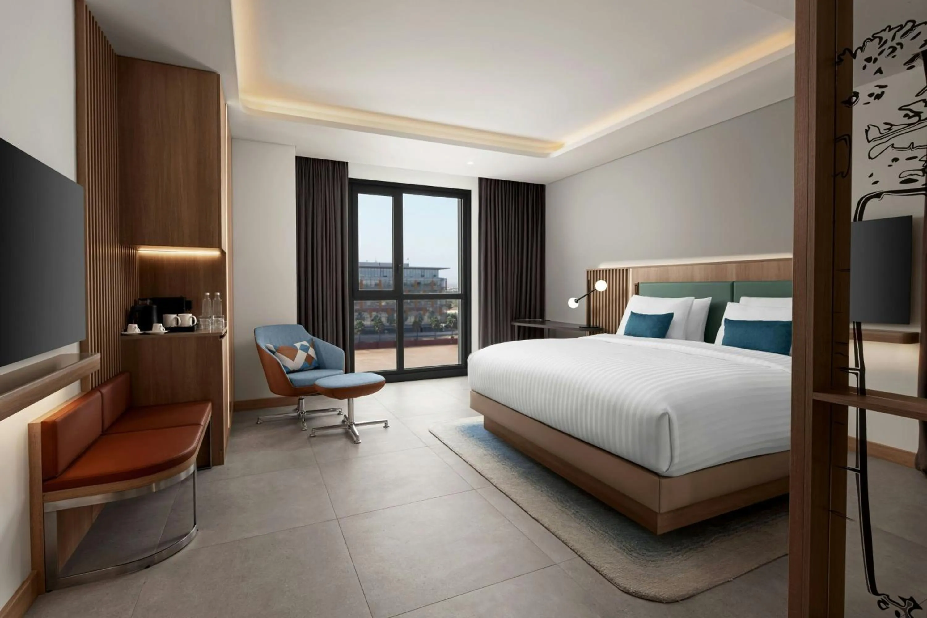 Photo of the whole room, Bed in Courtyard by Marriott Dakar Diamniadio