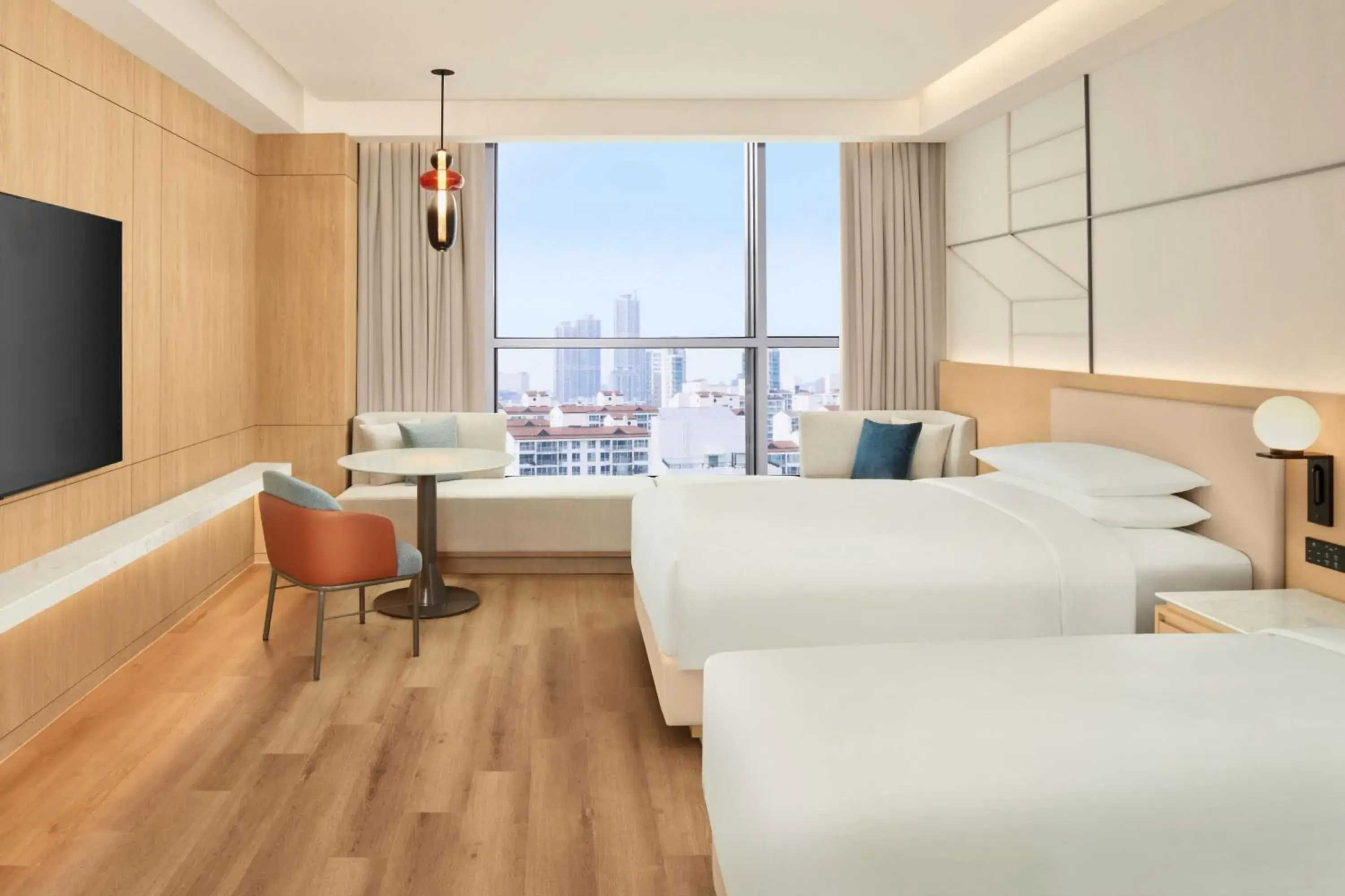 Junior Suite with Two Double Beds in The Link Seoul, a Tribute Portfolio Hotel Junior Suite with Two Double Beds in The Link Seoul, a Tribute Portfolio Hotel