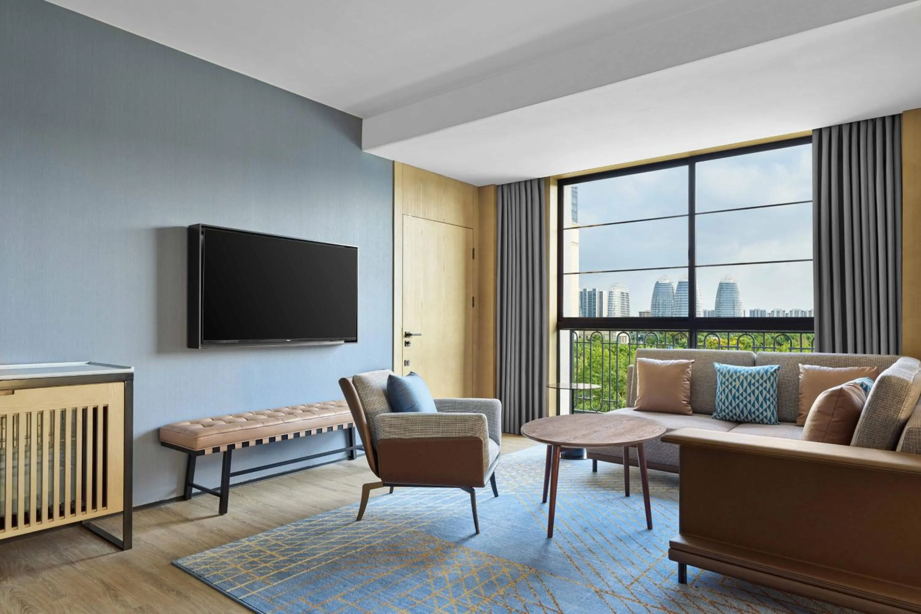 Lobby or reception in Four Points by Sheraton Huzhou, Nanxun