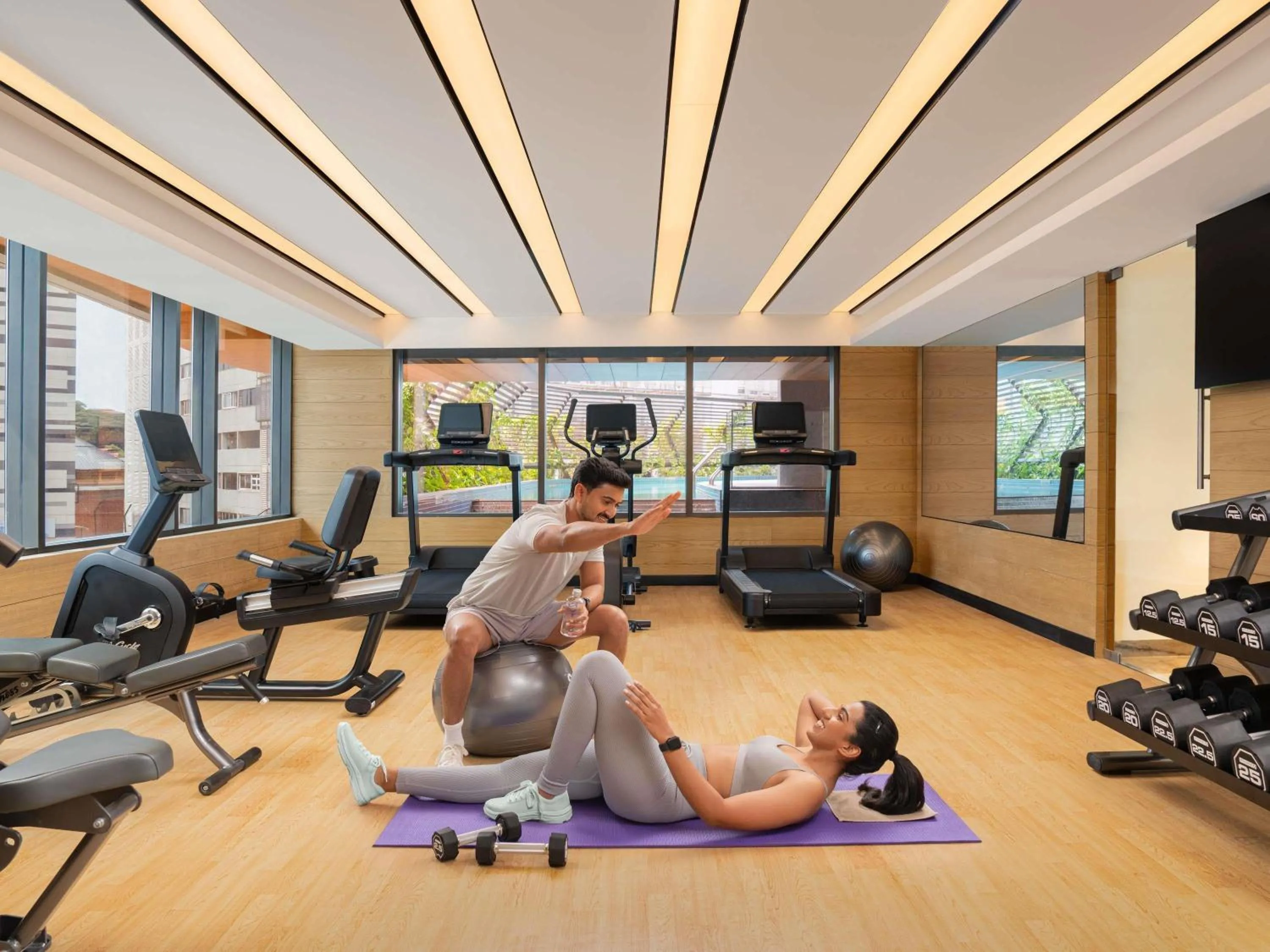Fitness centre/facilities in Novotel Goa Panjim