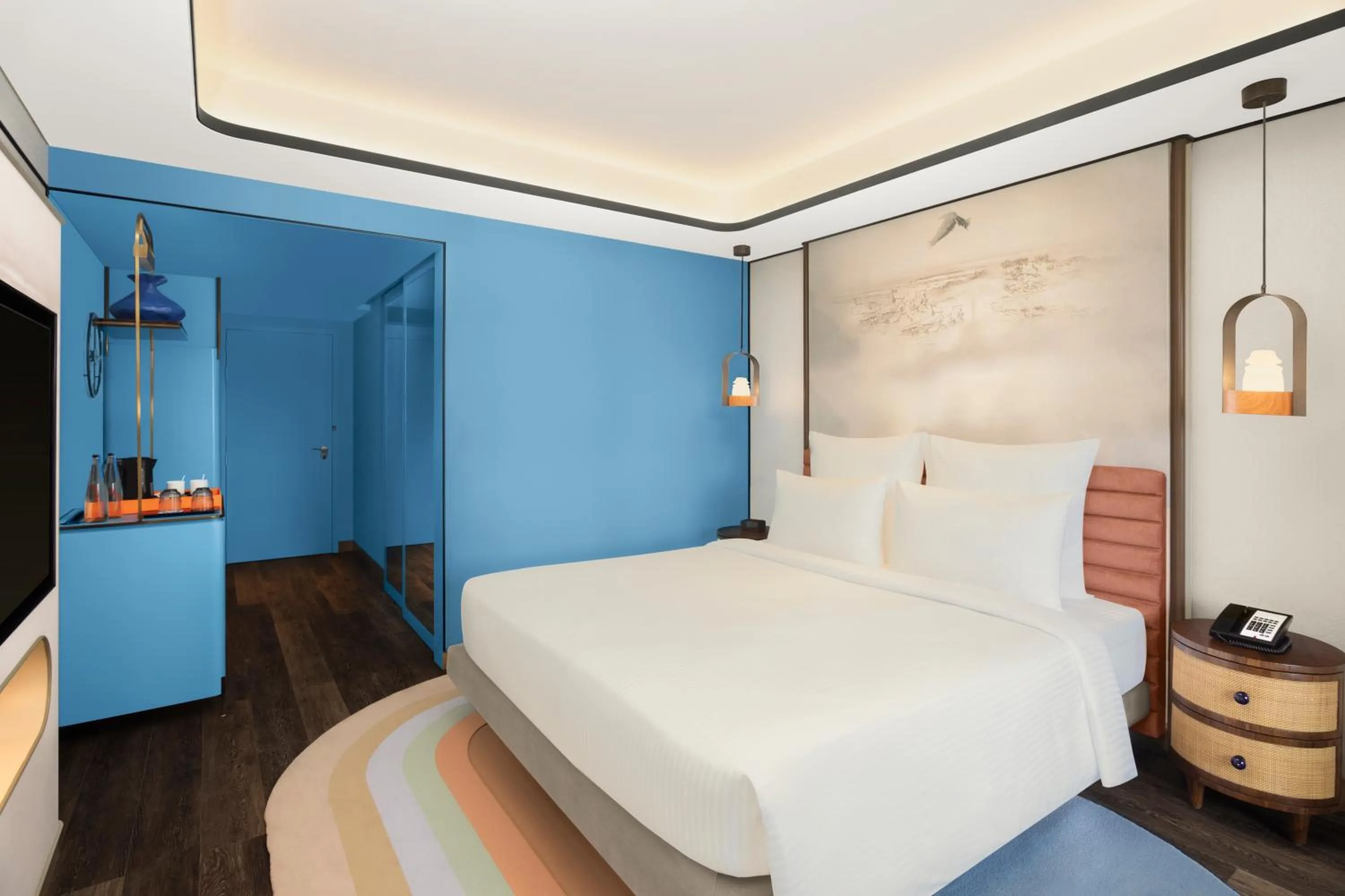 Bed in Novotel Goa Panjim