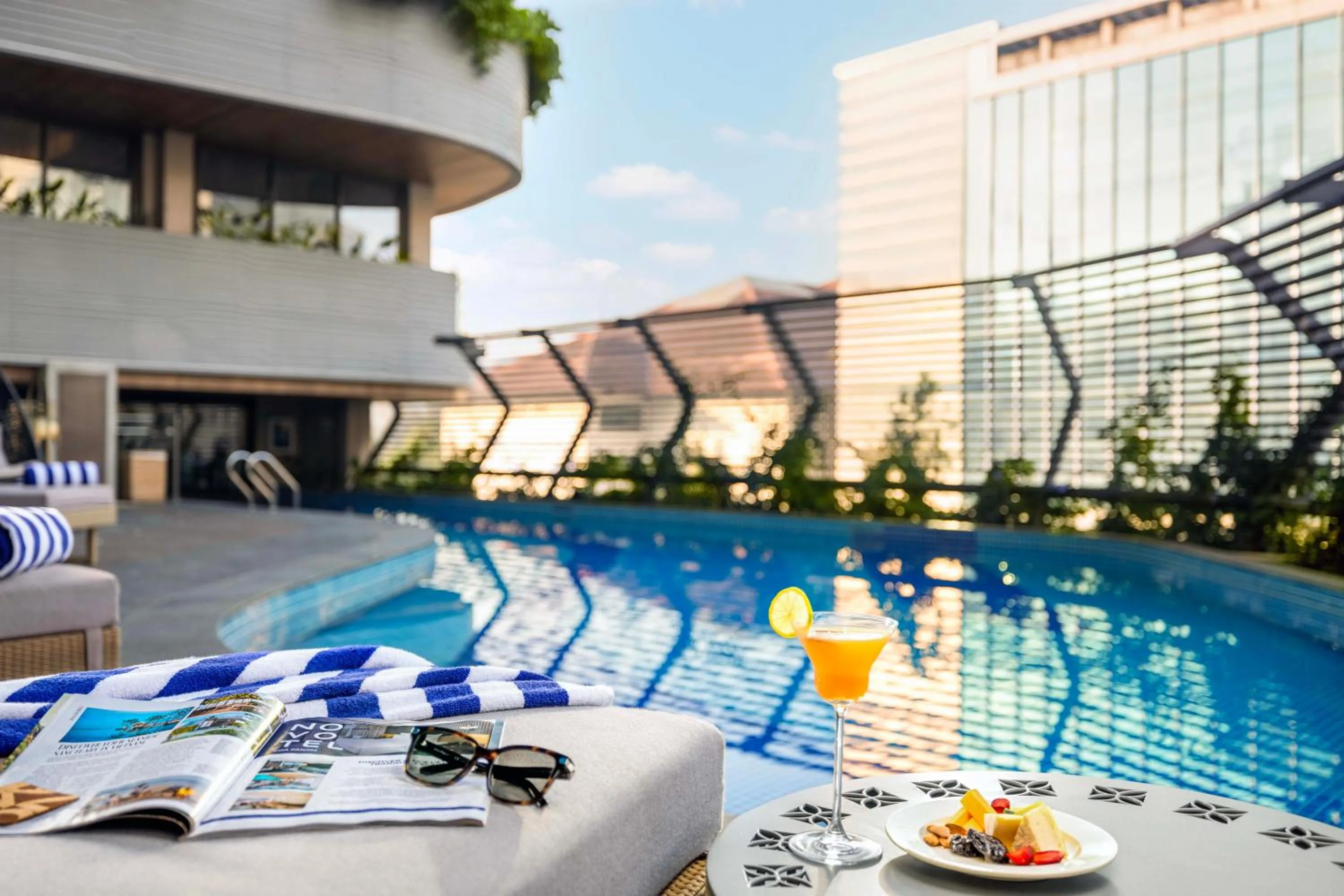 Swimming pool in Novotel Goa Panjim