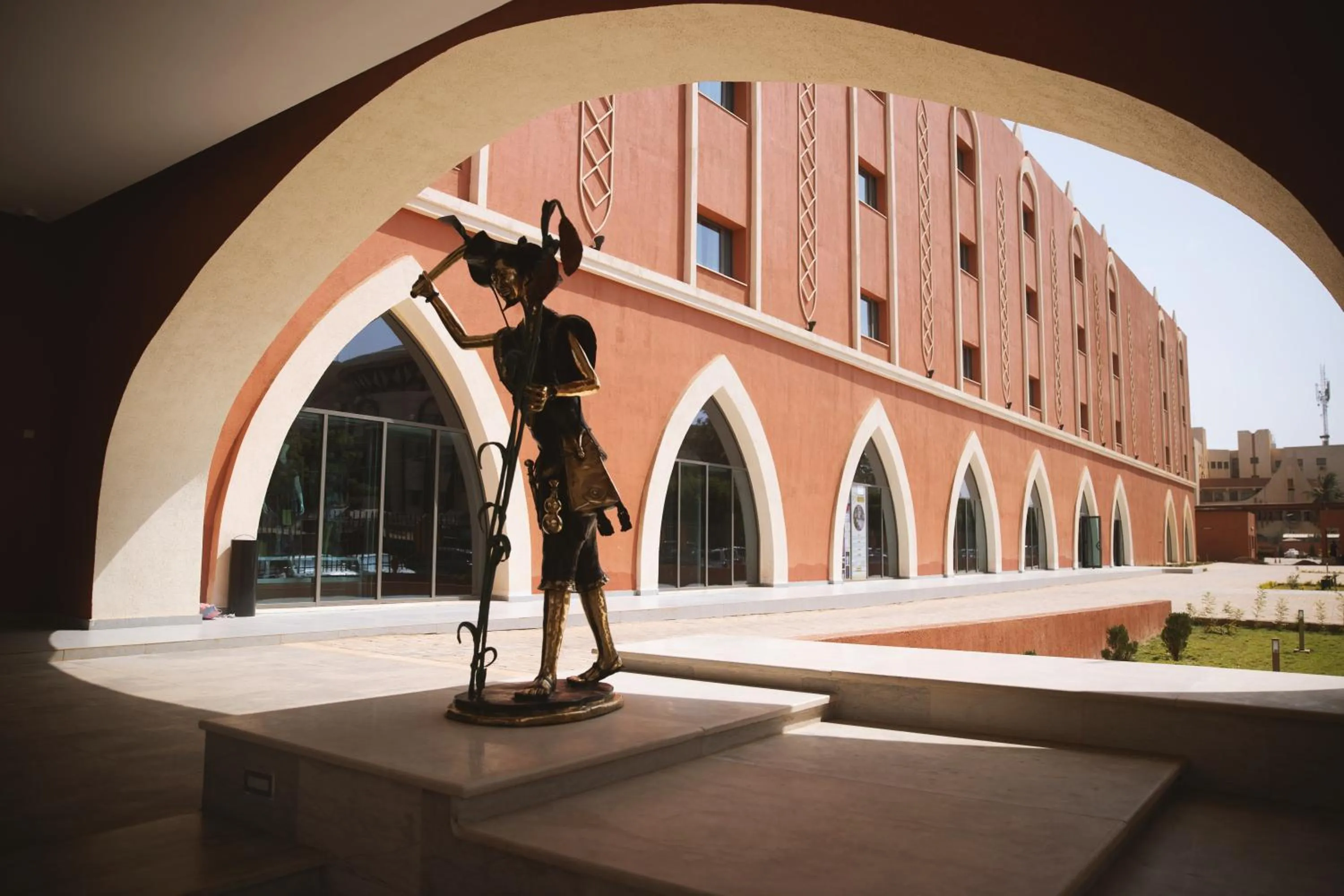 Facade/entrance in Azalaï Hôtel Ouagadougou