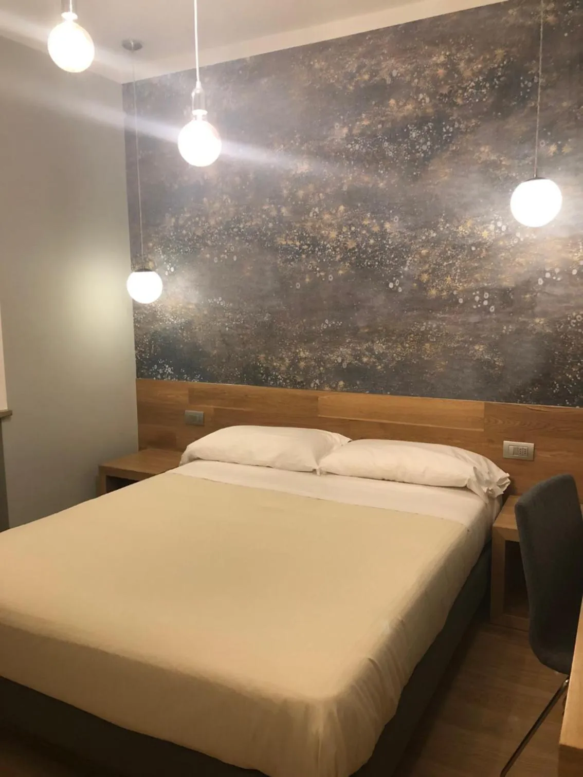 Bed in Albergo Tre Pozzi
