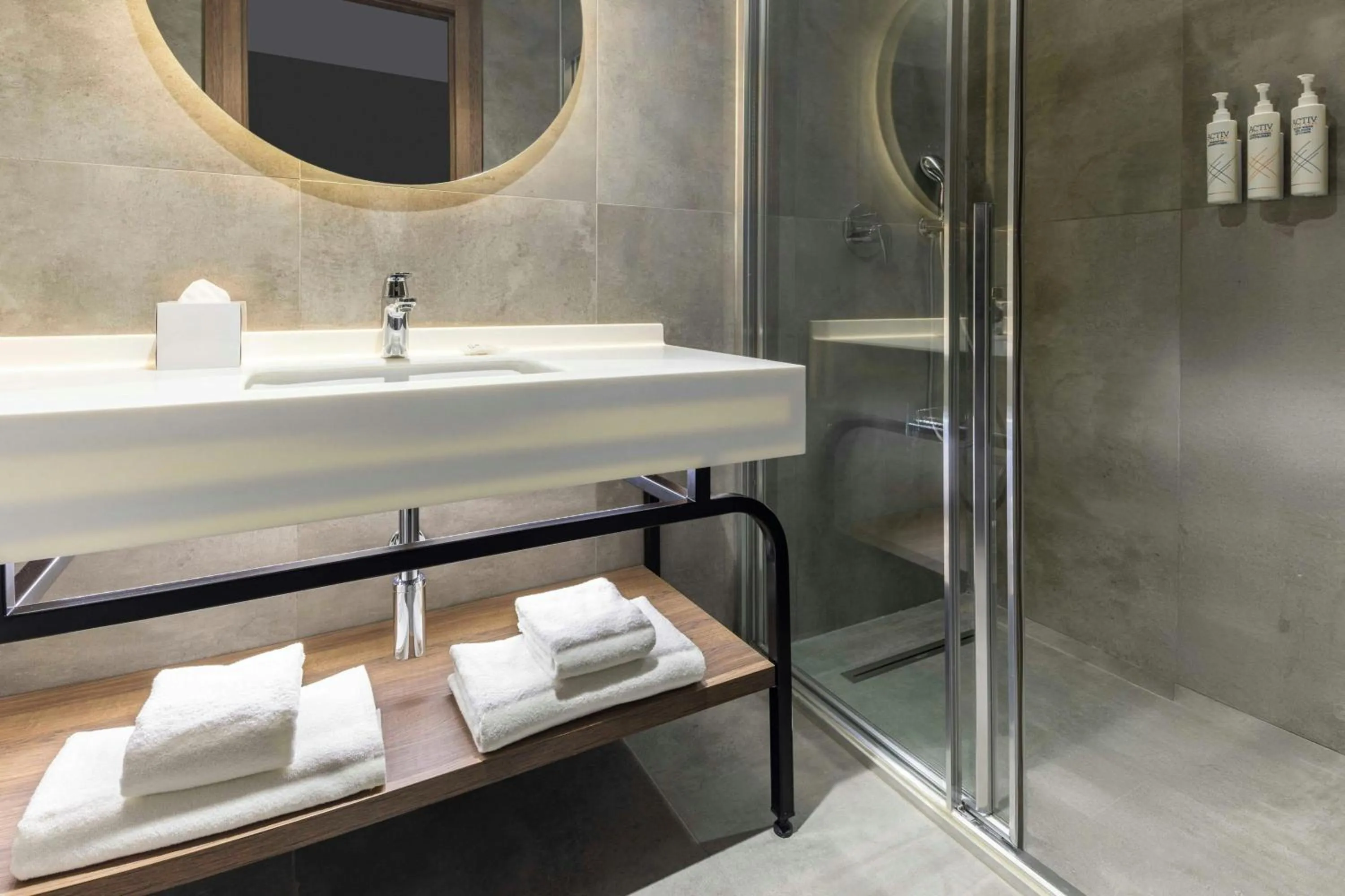 Bathroom in Four Points Flex by Sheraton Ankara Cukurambar