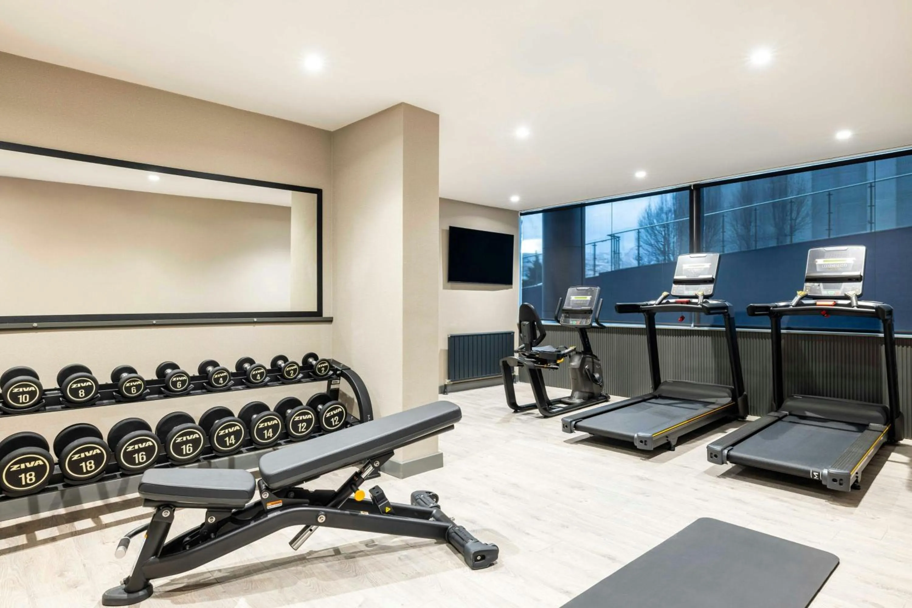 Fitness centre/facilities in Four Points Flex by Sheraton Ankara Cukurambar
