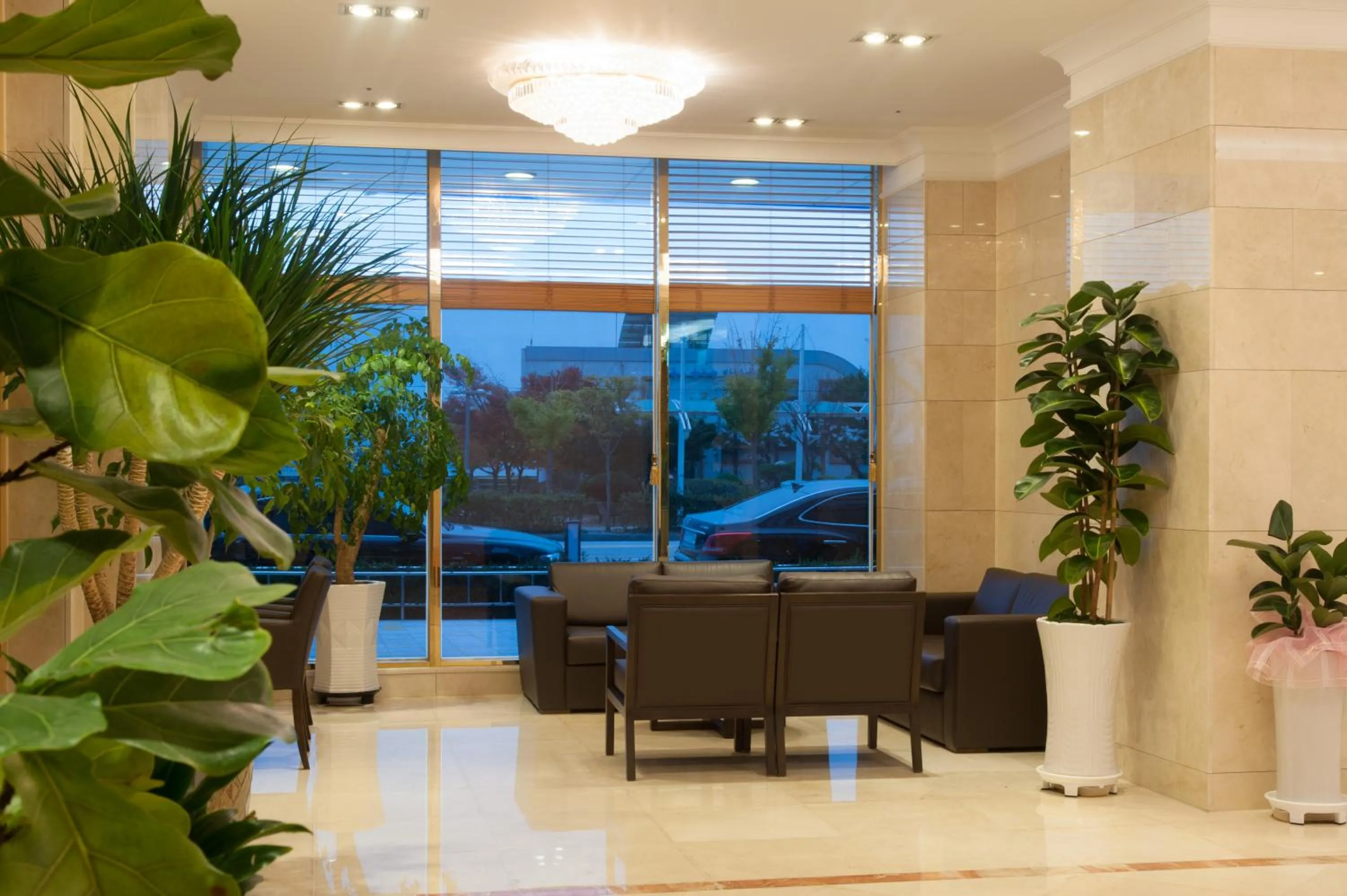 Lobby or reception in Fontana Beach Hotel