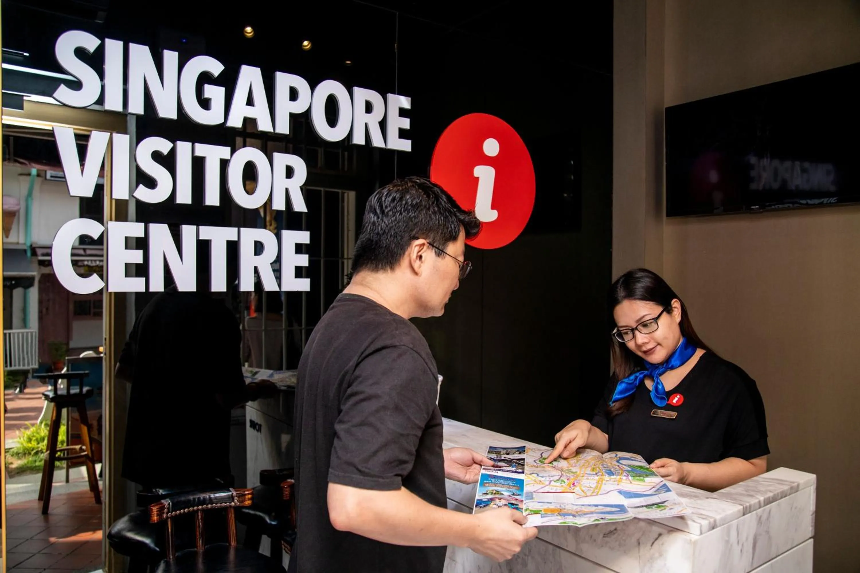 Lobby or reception in CUBE Boutique Capsule Hotel at Kampong Glam