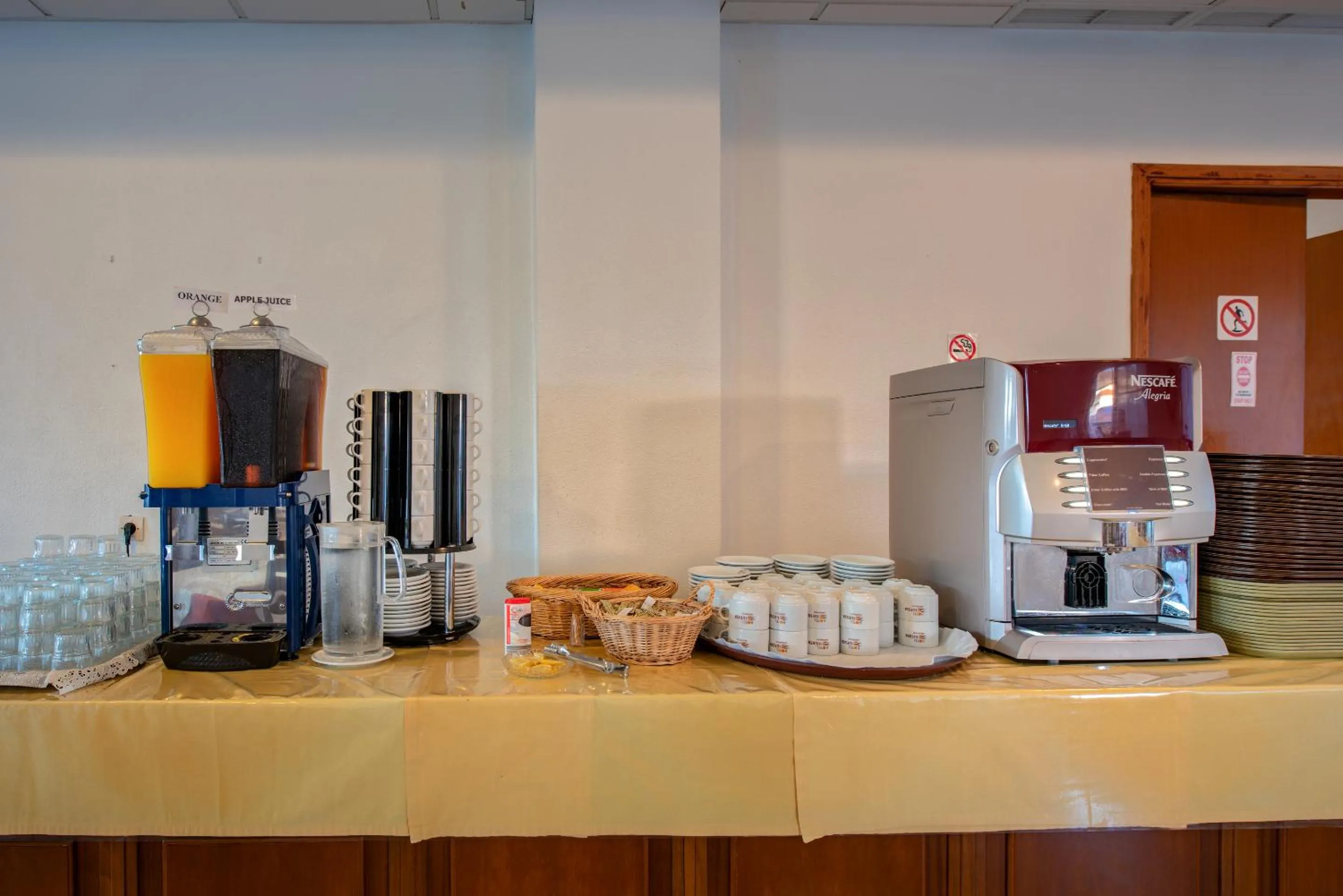 Buffet breakfast in Iliessa Beach Hotel