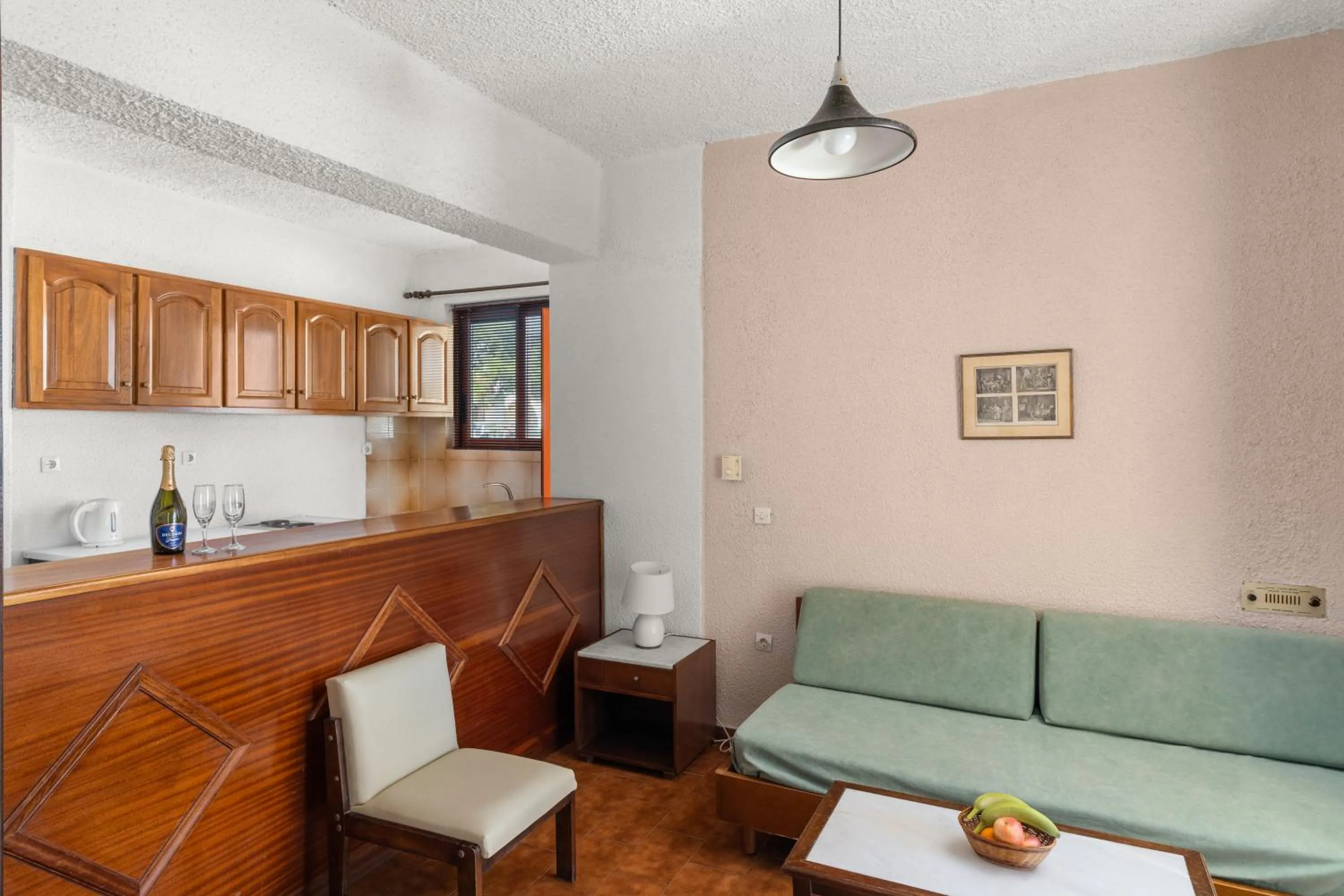 Living room in Iliessa Beach Hotel