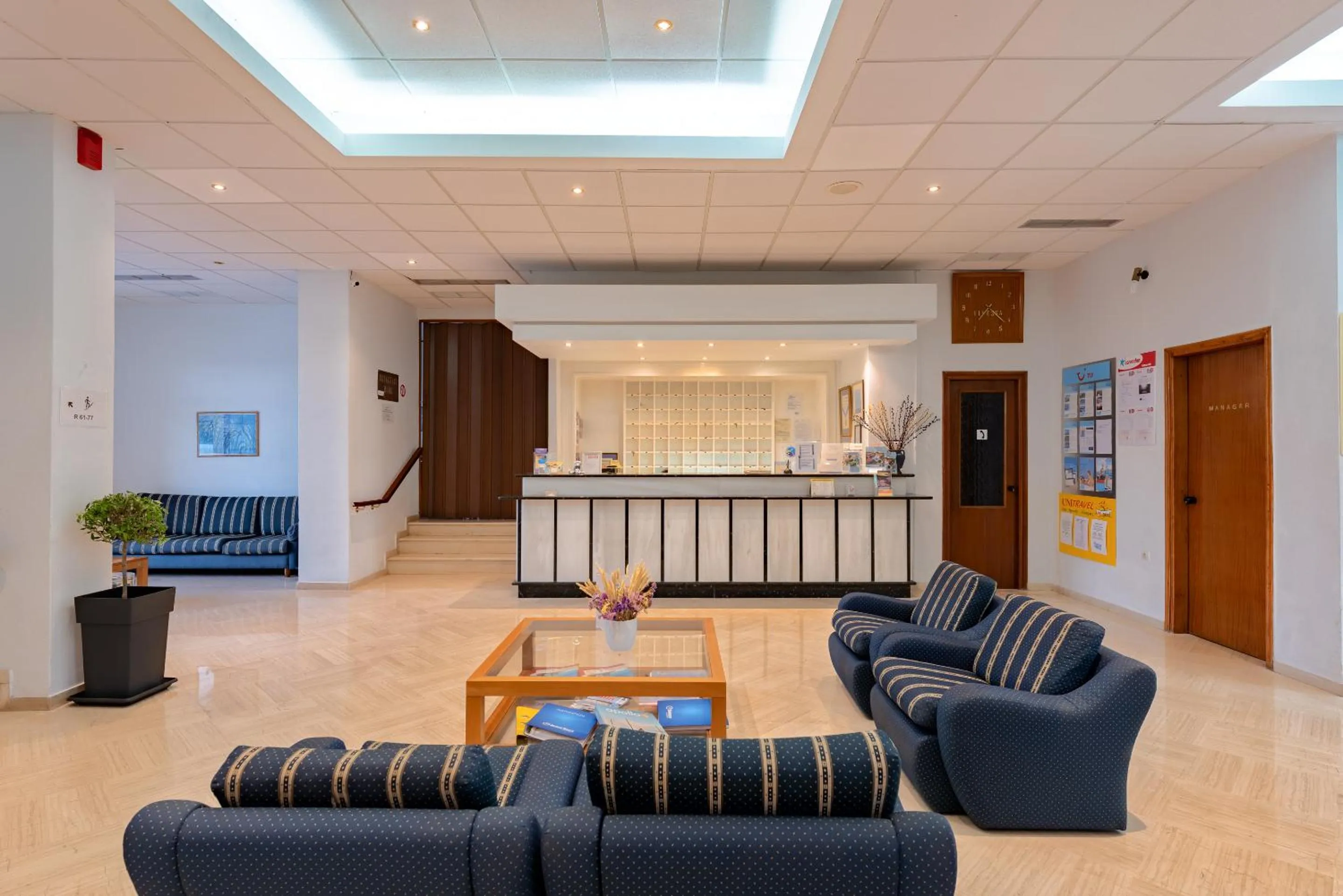 Lobby or reception in Iliessa Beach Hotel