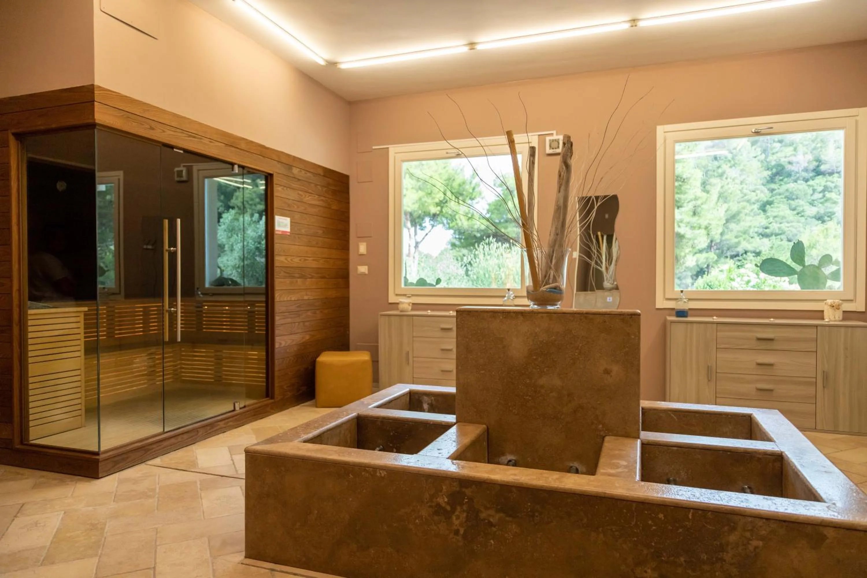 Sauna in AH Premium Baia dei Faraglioni