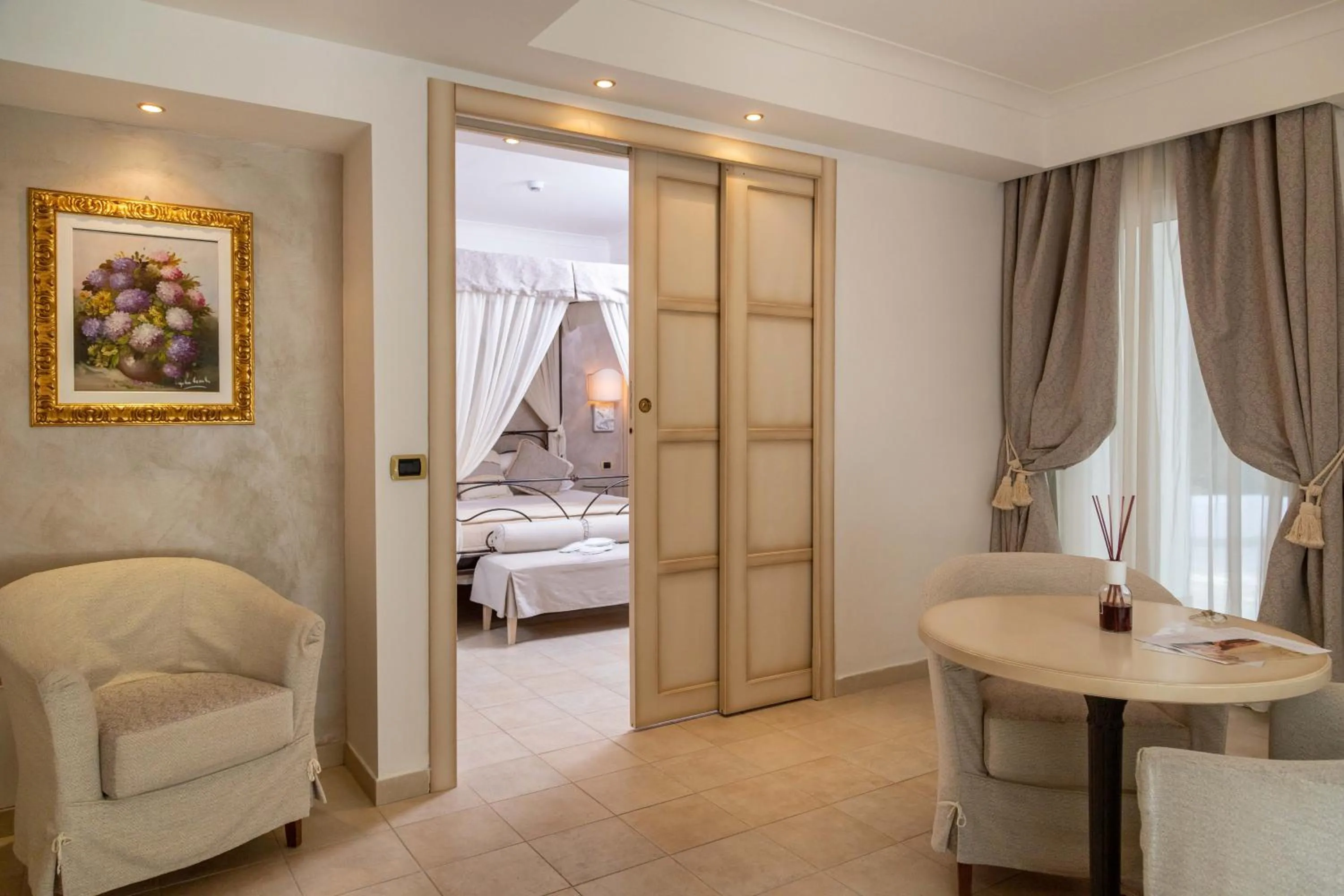 Bed in AH Premium Baia dei Faraglioni