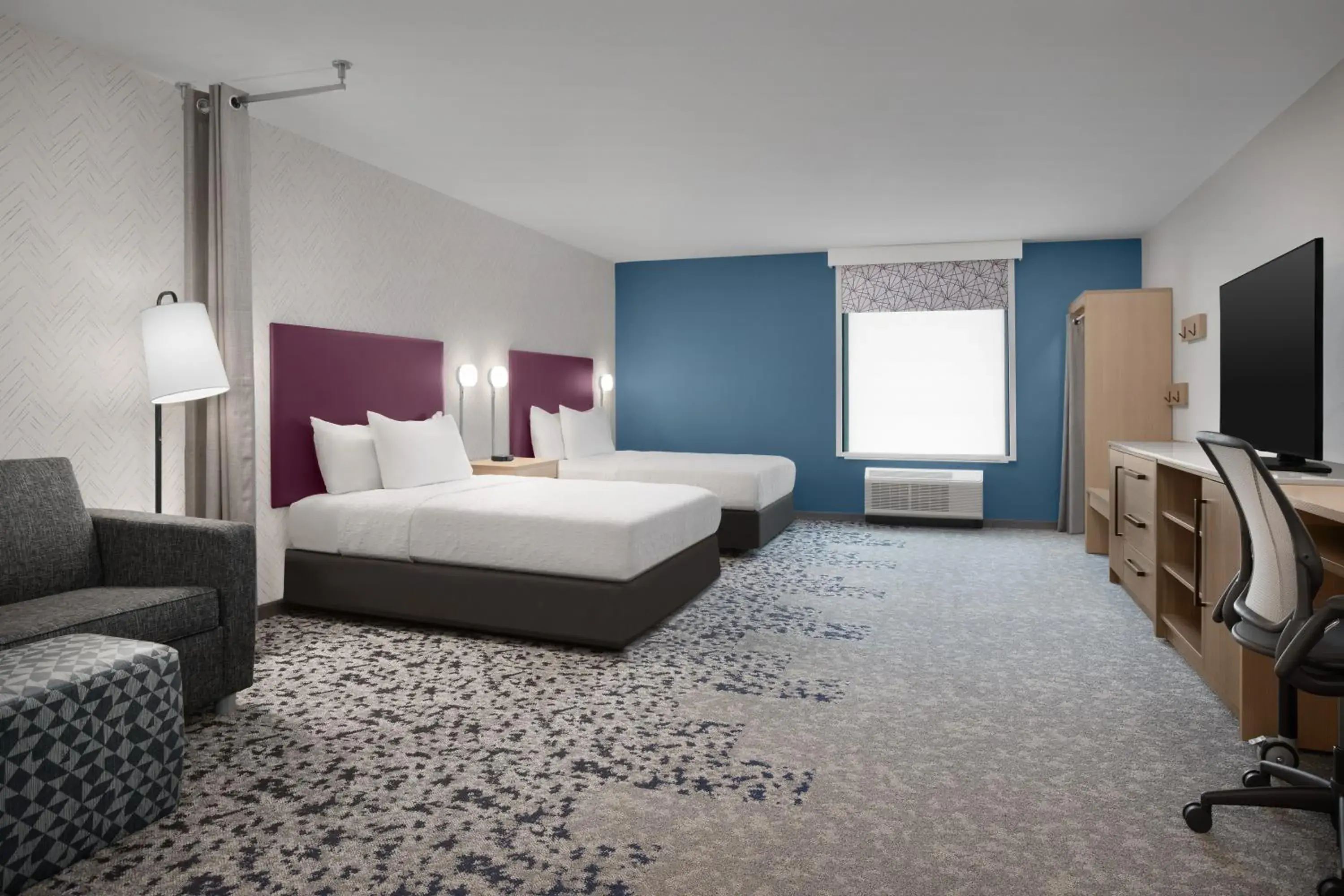 Queen Studio Suite - Mobility/Hearing Accessible in Home2 Suites By Hilton Columbus Easton Queen Studio Suite - Mobility/Hearing Accessible in Home2 Suites By Hilton Columbus Easton