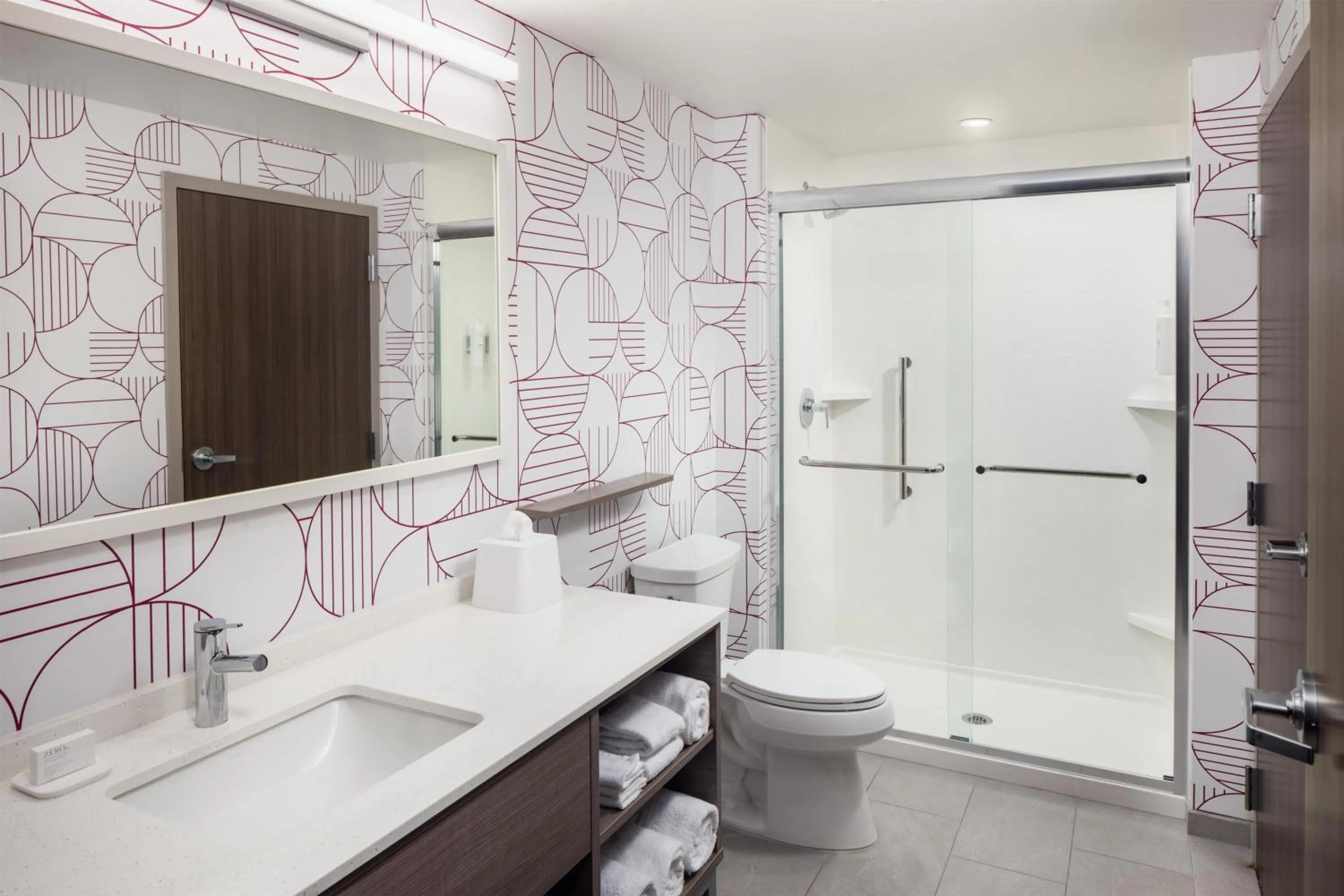 Bathroom in Home2 Suites By Hilton Memphis Downtown