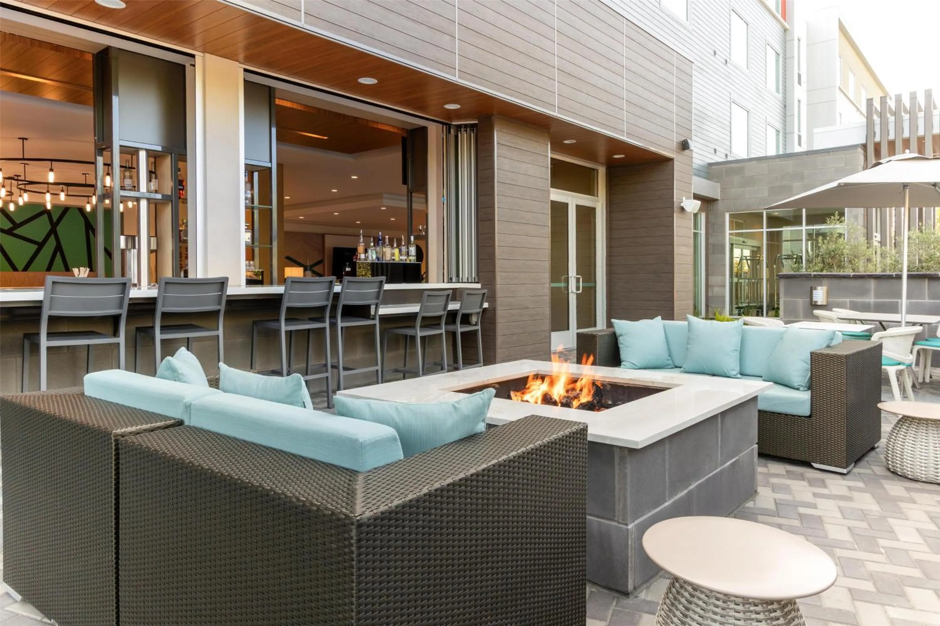 Patio in Hilton Garden Inn Walnut Creek