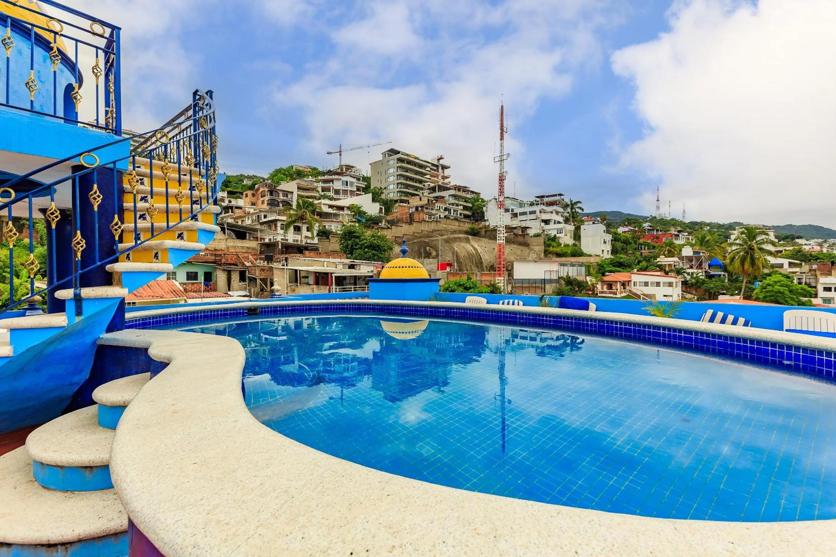 Swimming pool in OYO Casa Mission